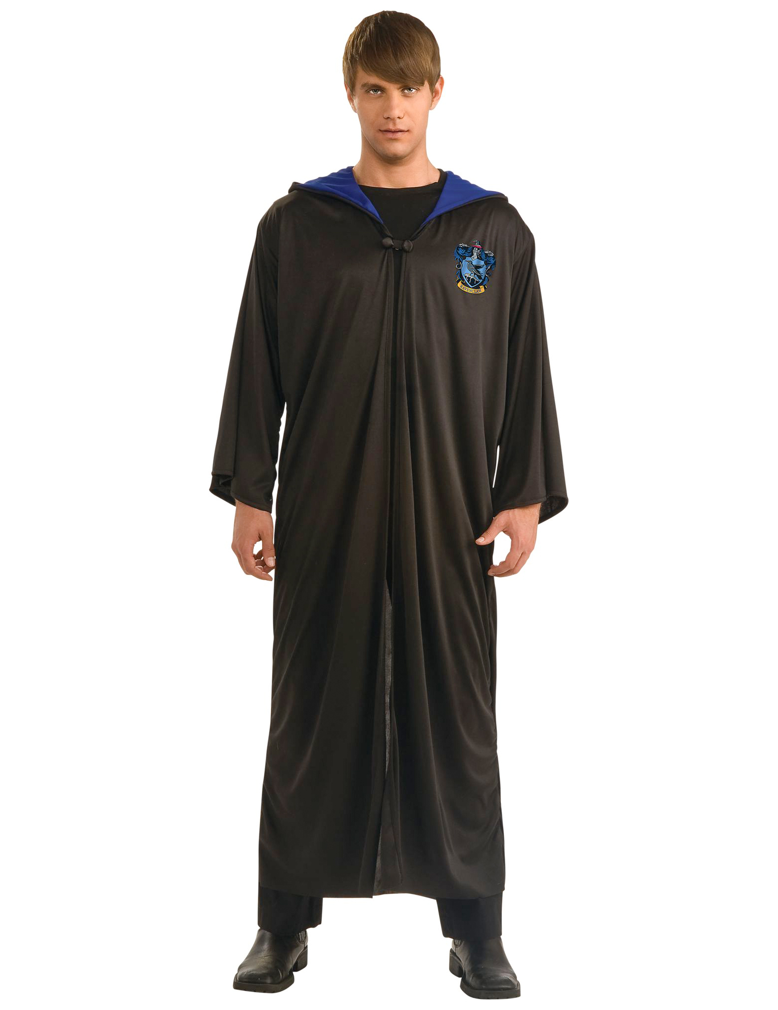 Ravenclaw-Kostümumhang Harry Potter Halloweenkostüm schwarz-blau