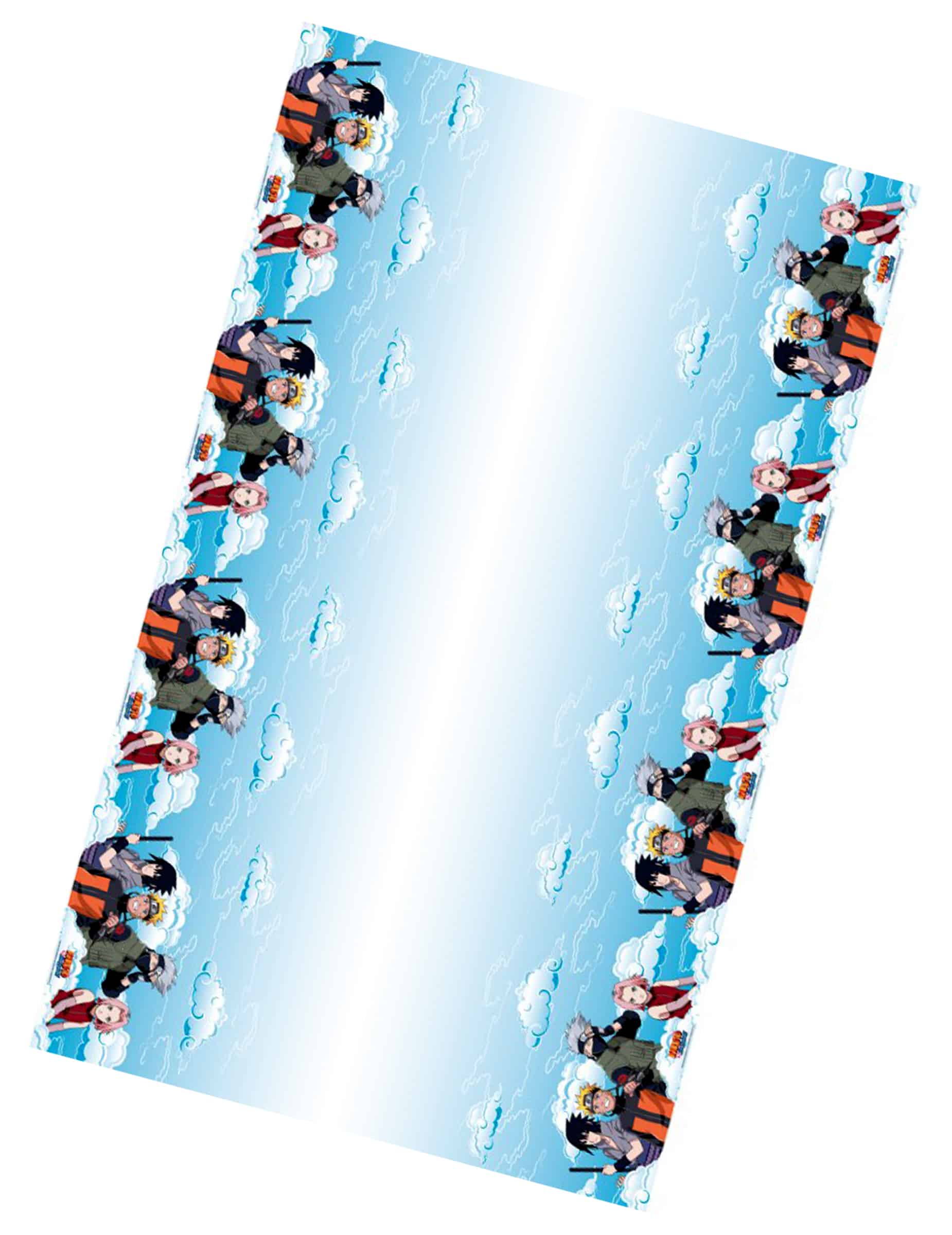 Recycelbare Papiertischdecke Naruto Shippuden 136 x 228 cm