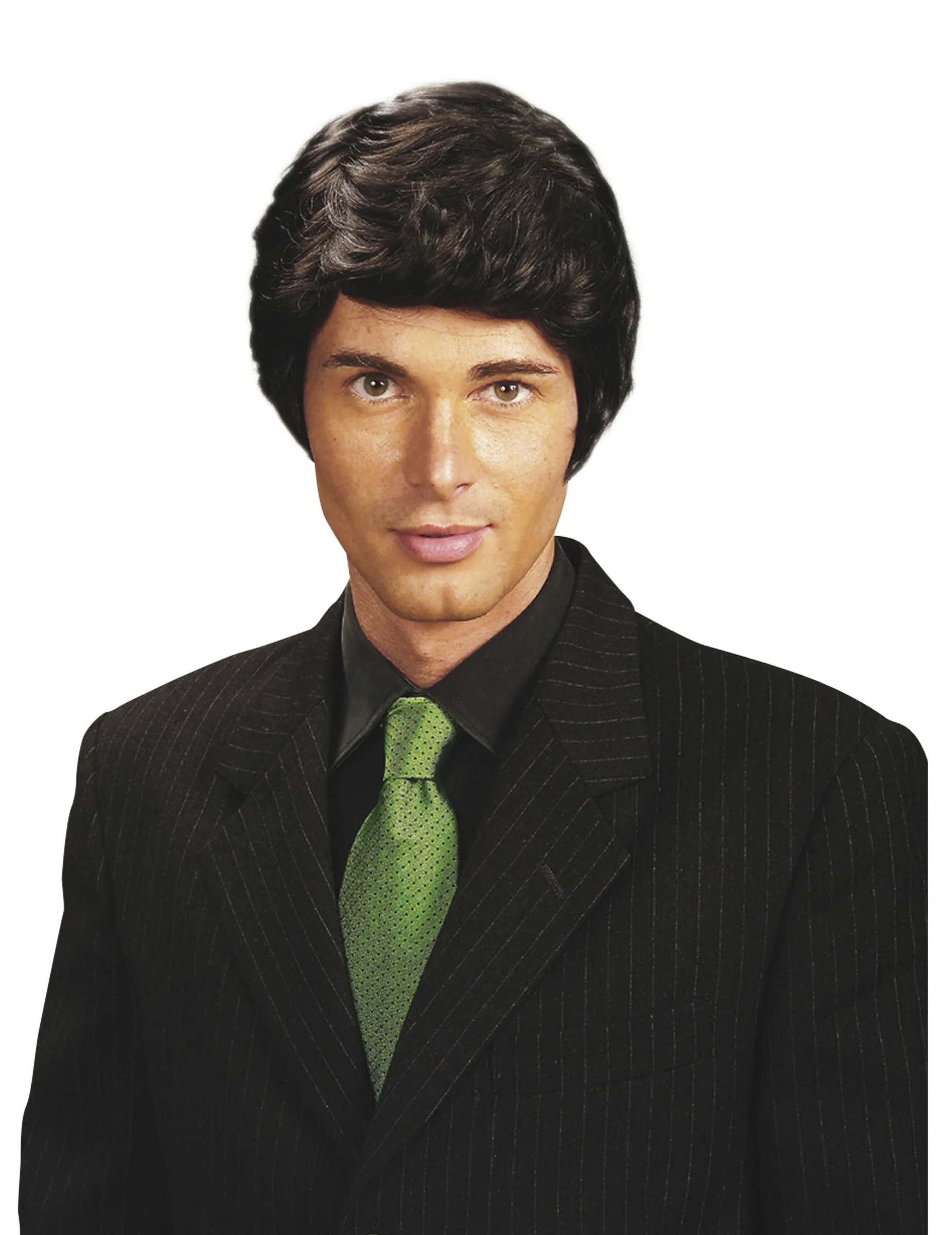Rick Herrenperücke schwarz