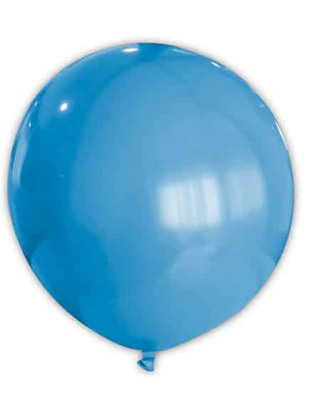 Riesen Party Dekoration XXL Luftballon blau 80cm
