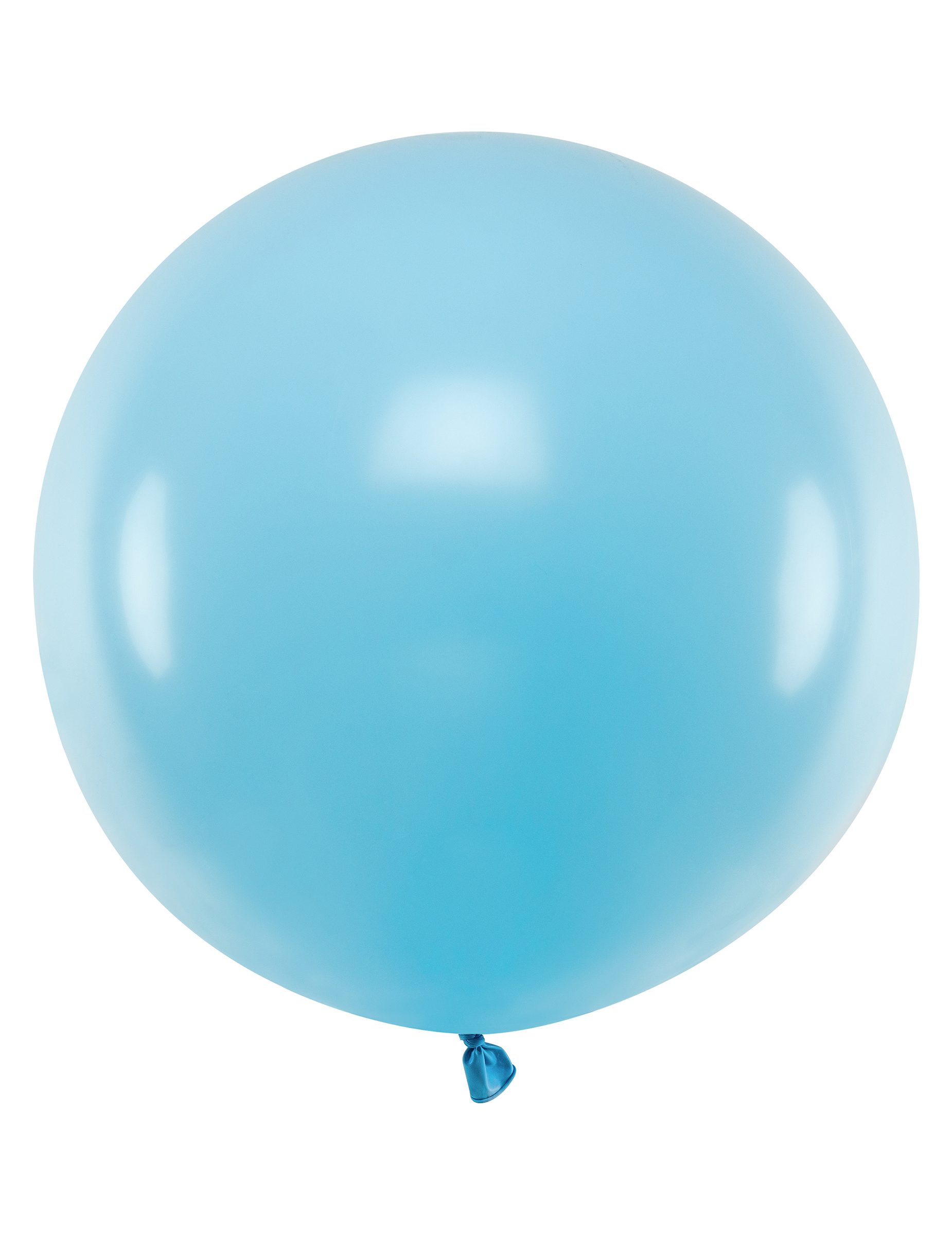Riesenballon aus Latex blau 60 cm