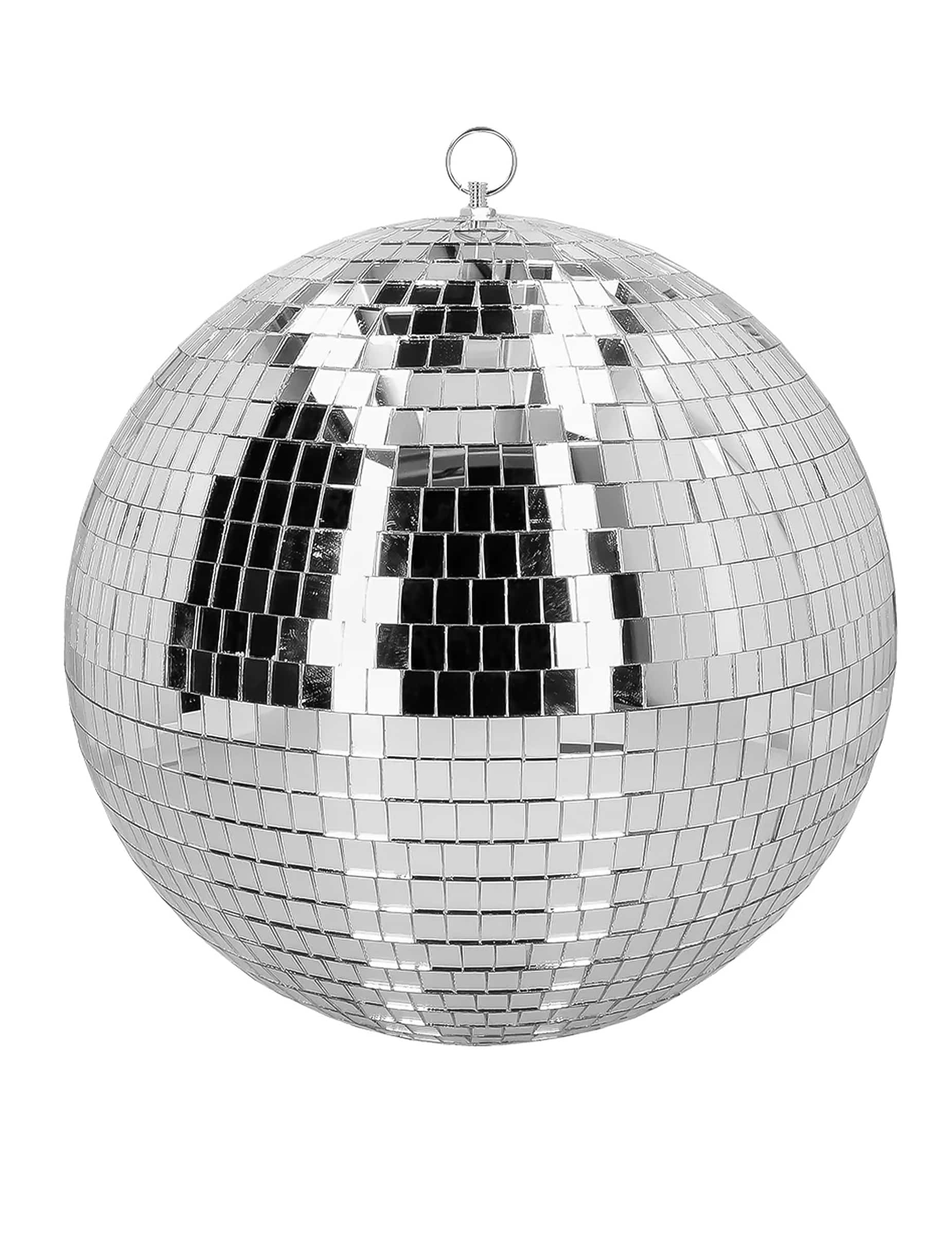 Riesige silberne Discokugel - XXL 50 cm