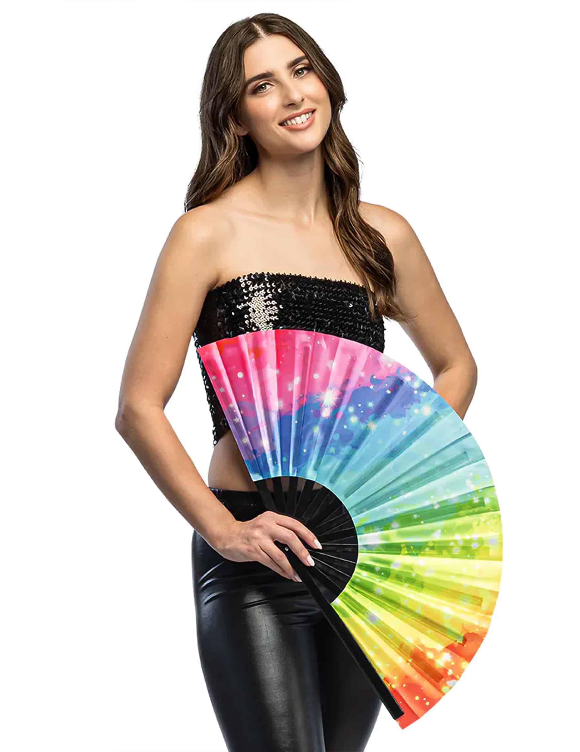 Riesiger Regenbogen-Fächer