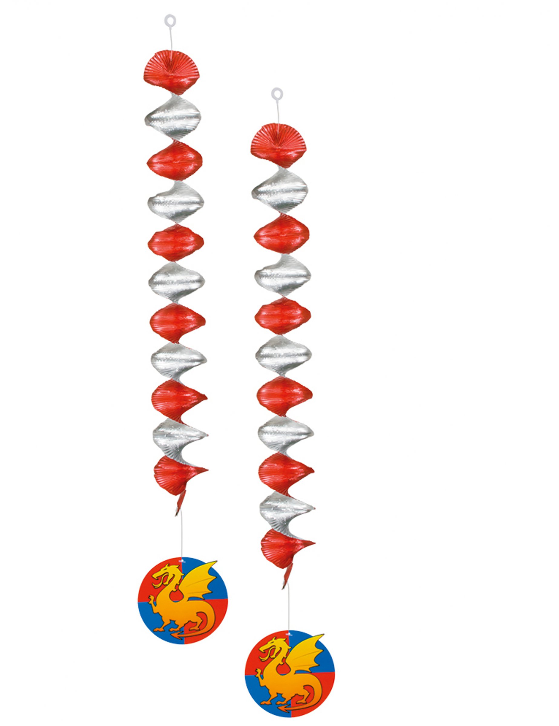 Ritter Hängedeko 2 Stück 60 cm