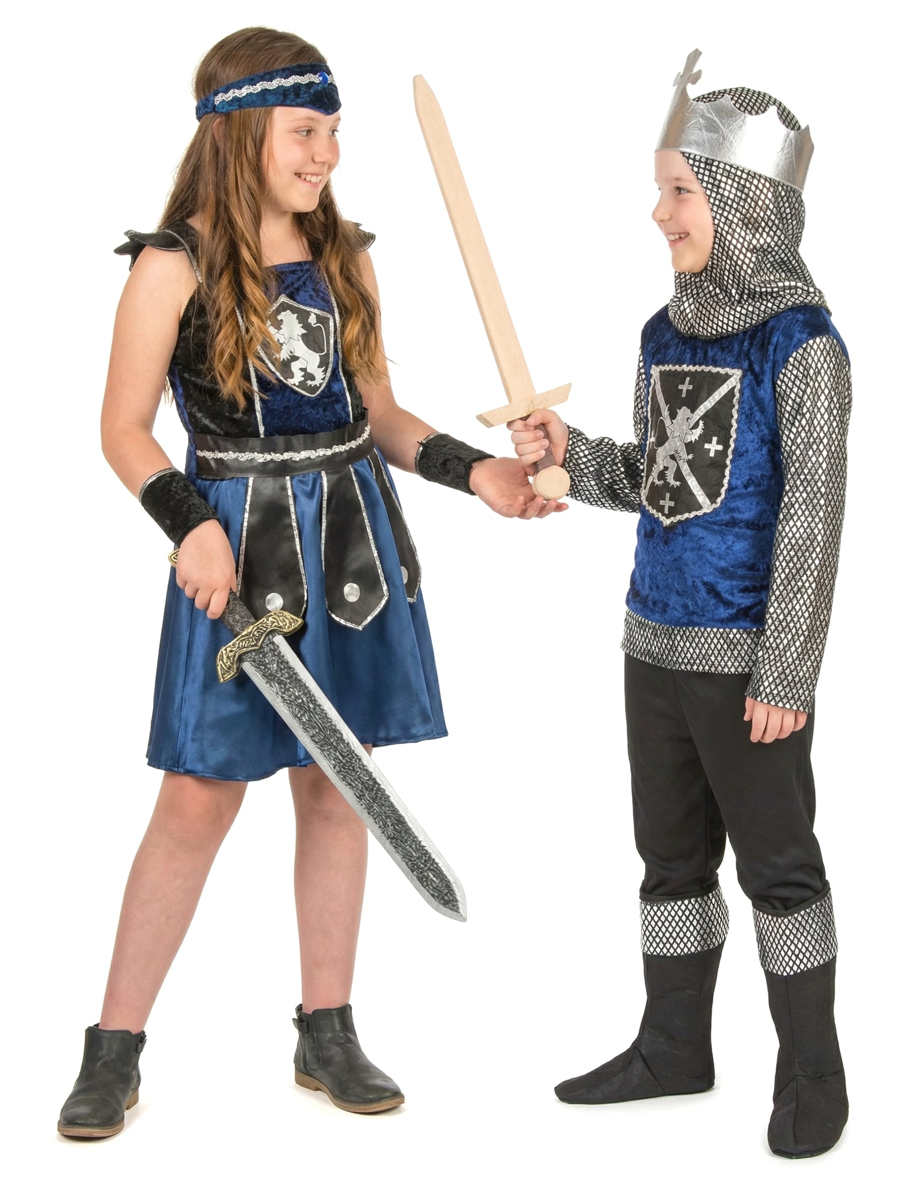 Ritter-Partnerkostüm für Kinder