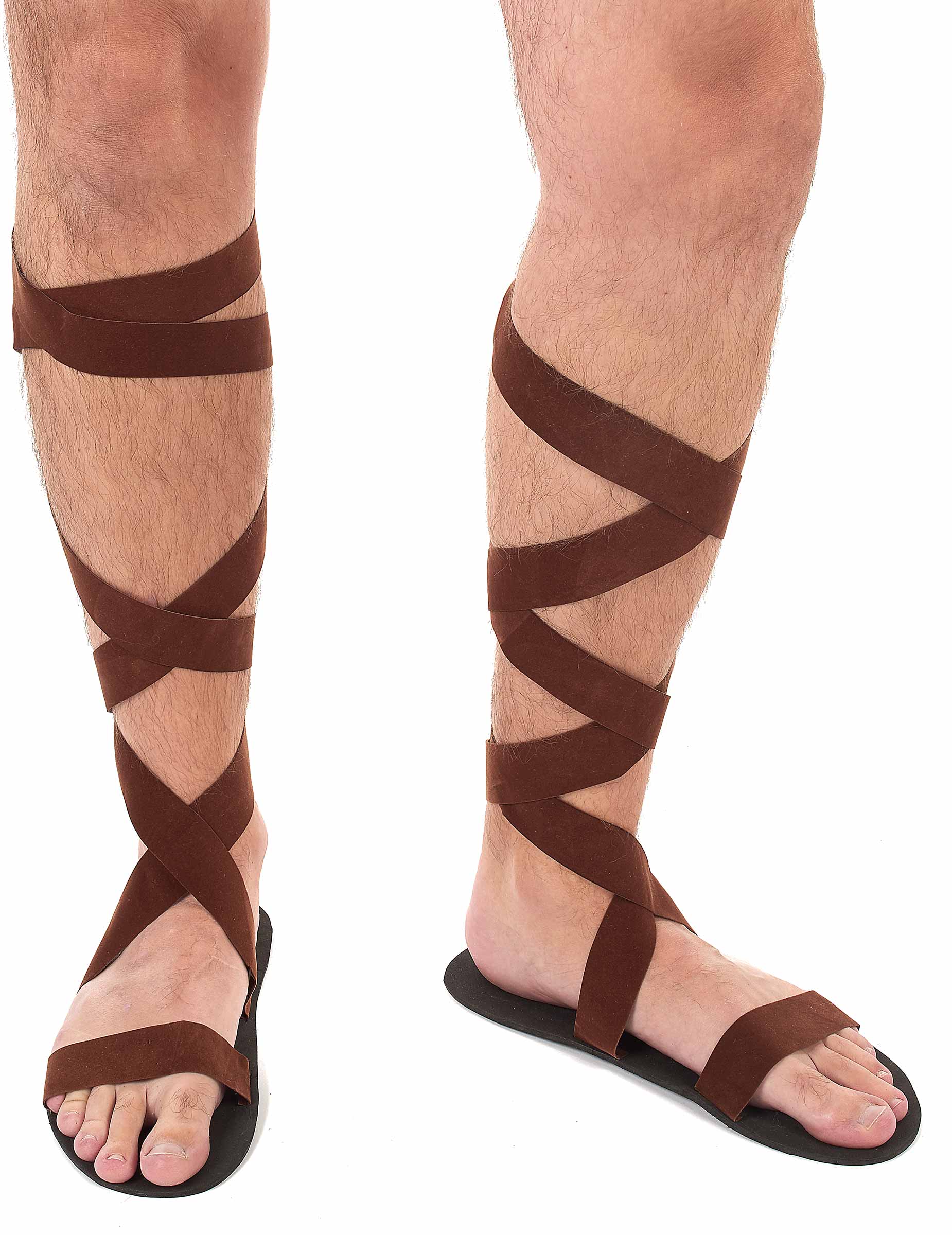 Römer Sandalen 42-44 Kostümzubehör braun