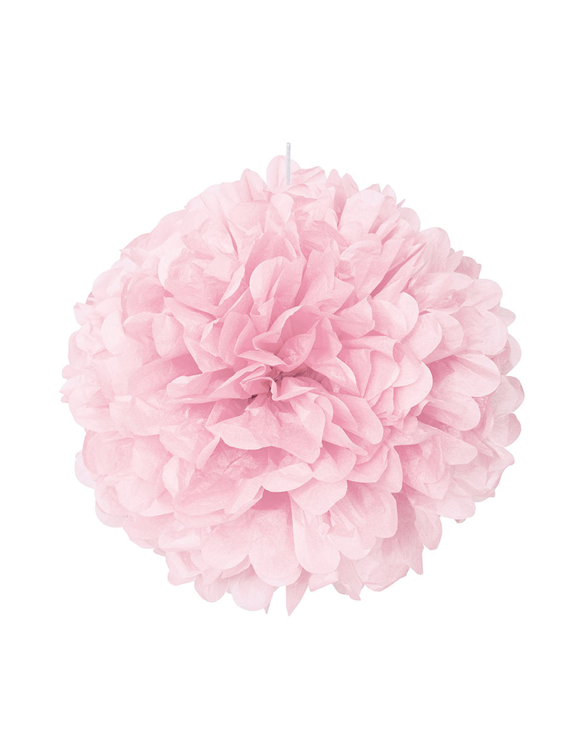 Rosa Papier-Pompon 40 cm