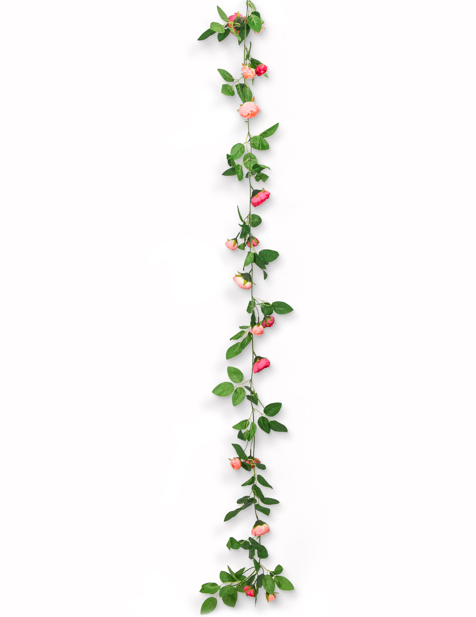 Rosen-Girlande mit grünen Blättern 2