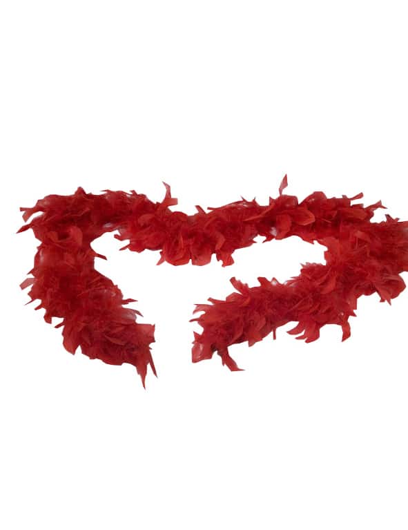 Rote Federboa 45g