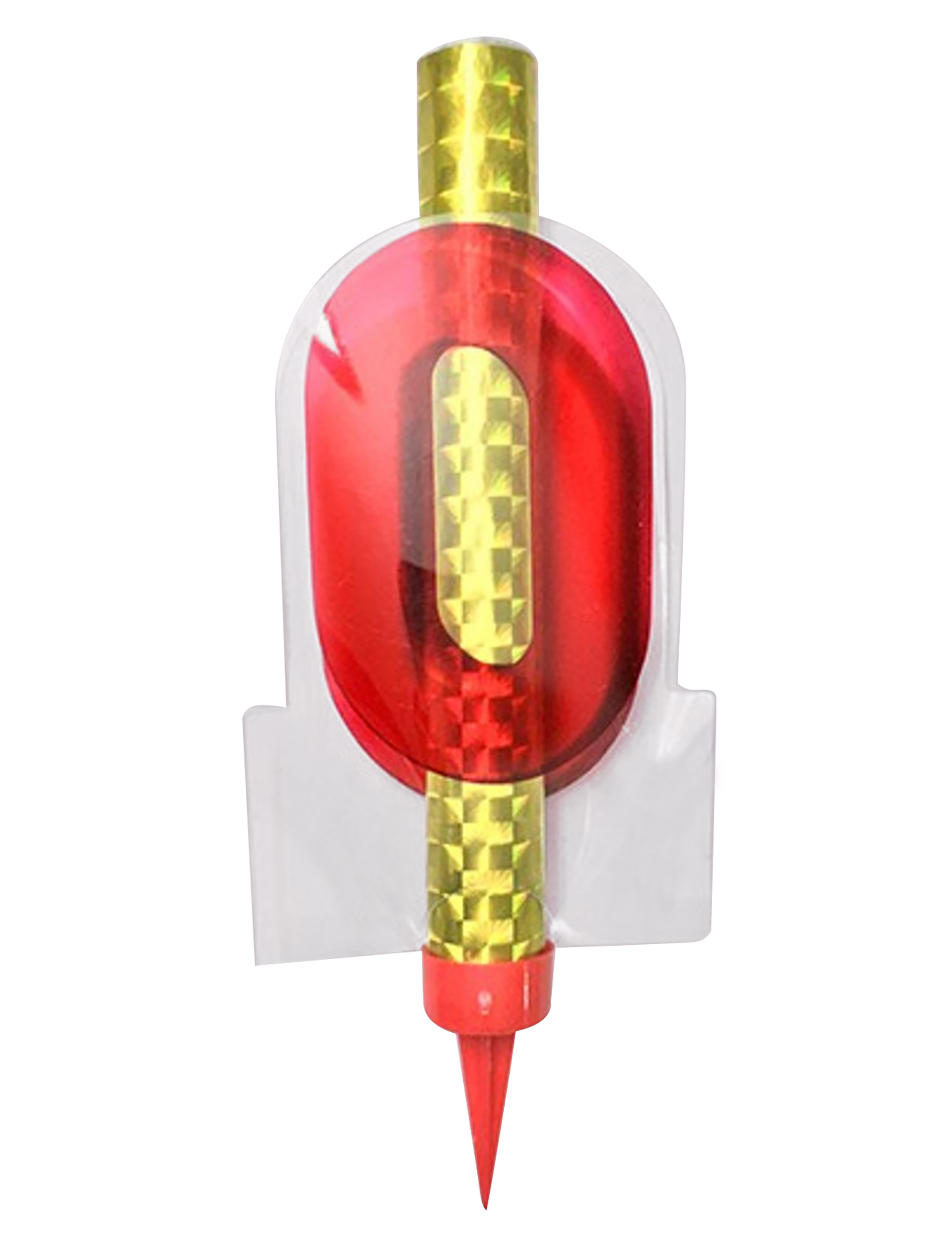 Rote Zahlen-Eisfontäne 0 Kuchenfontäne 12cm