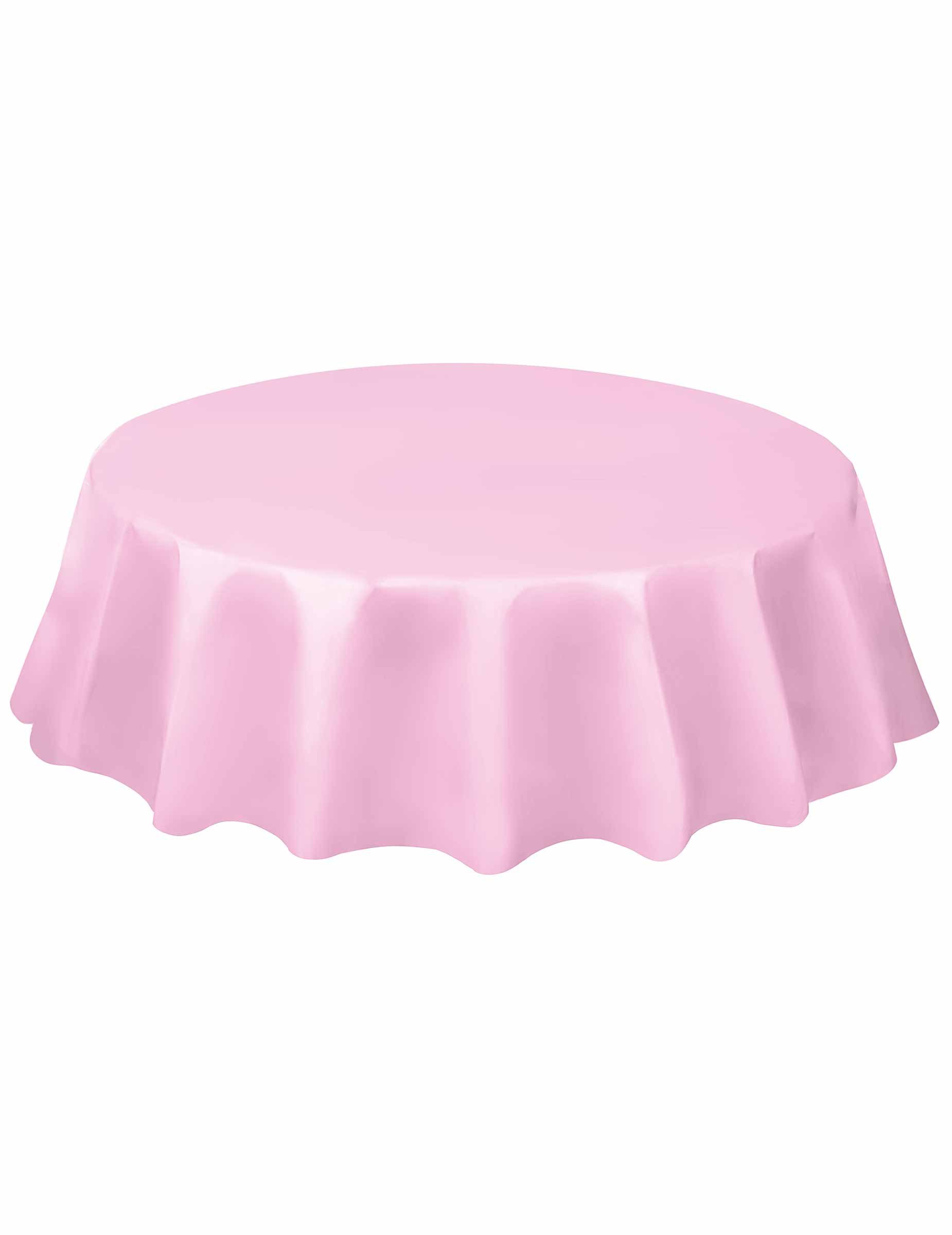 Runde Tischdecke aus Kunststoff