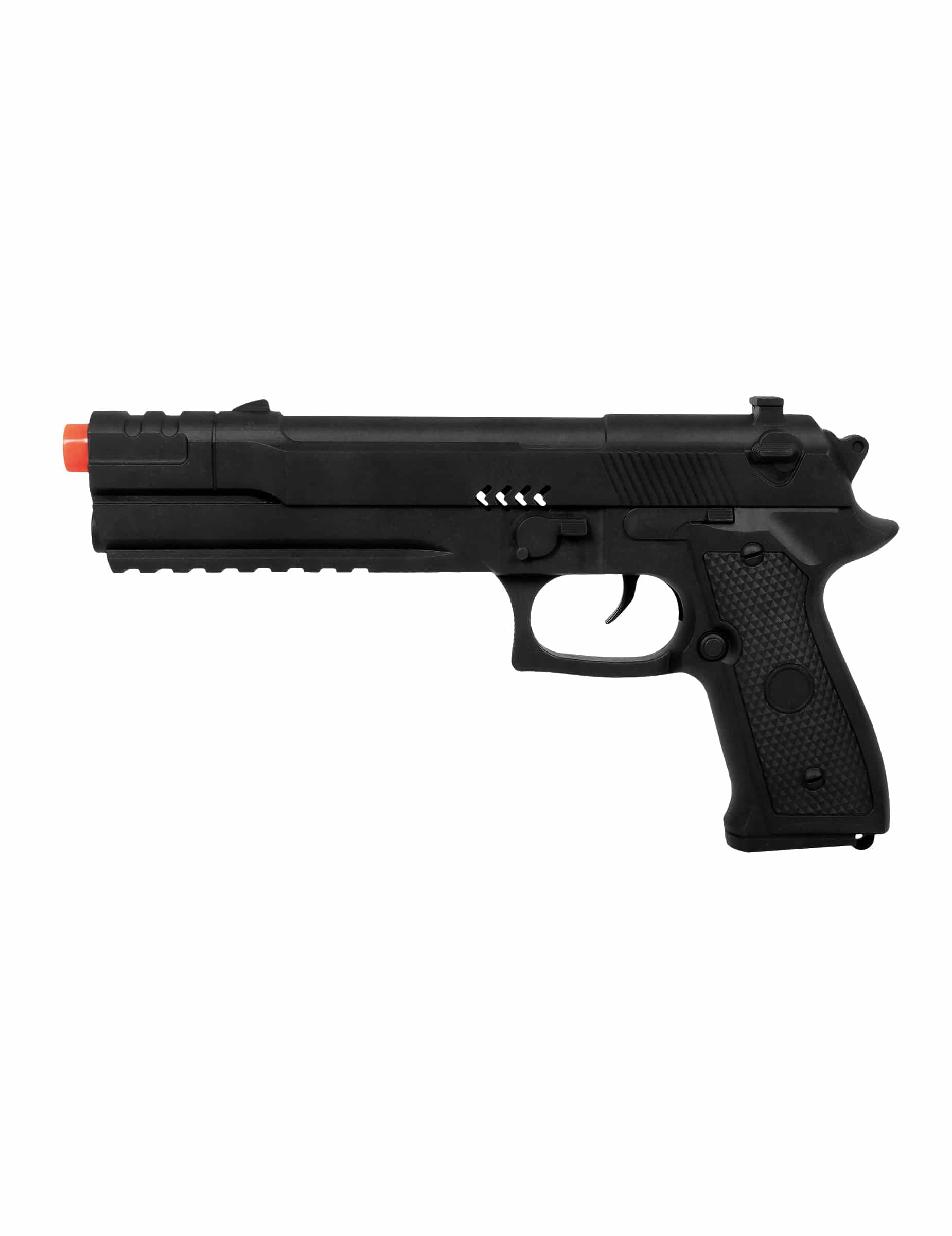 SWAT Polizei Spielzeugpistole schwarz 27 cm