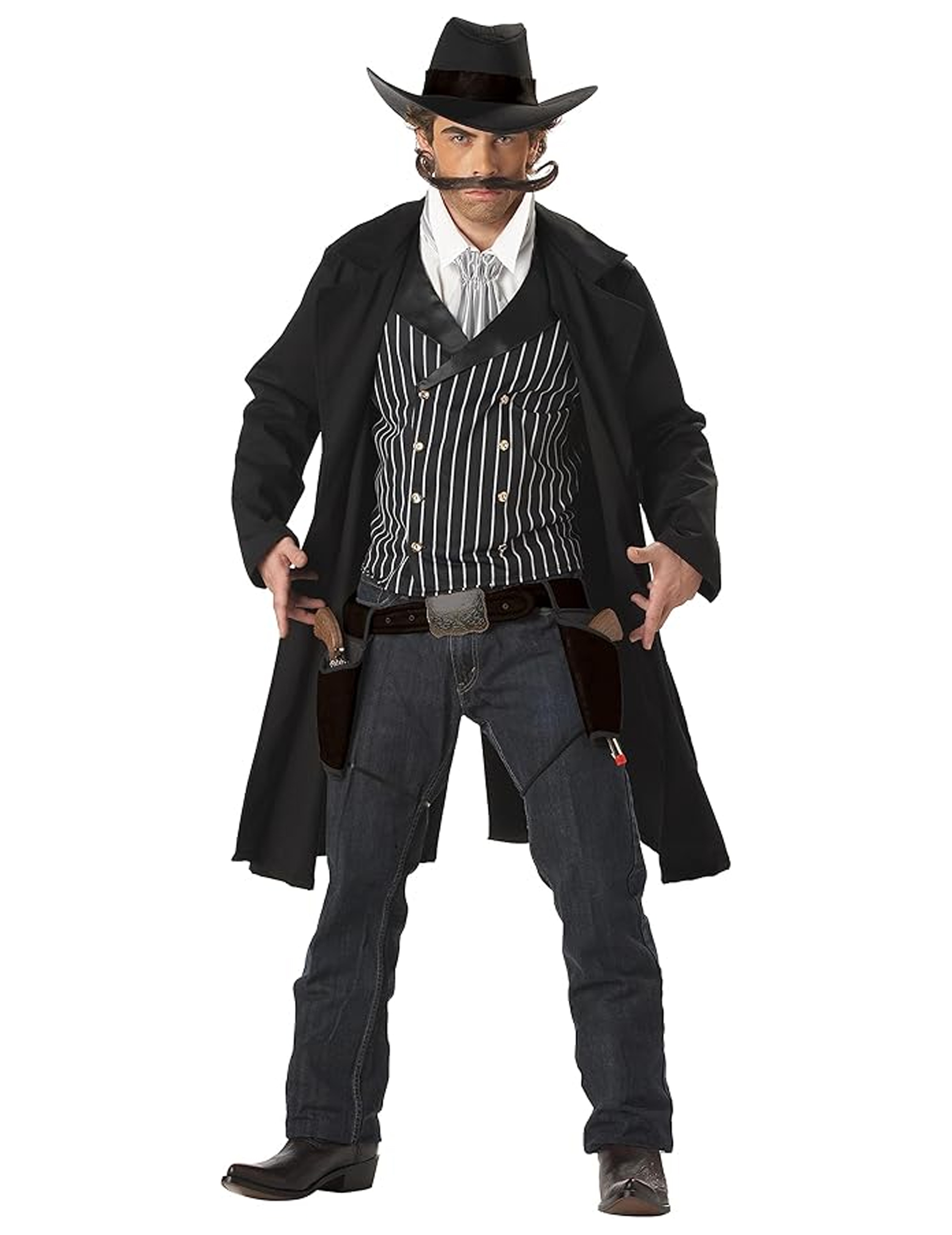 Santa Maria Cowboy Kostüm schwarz