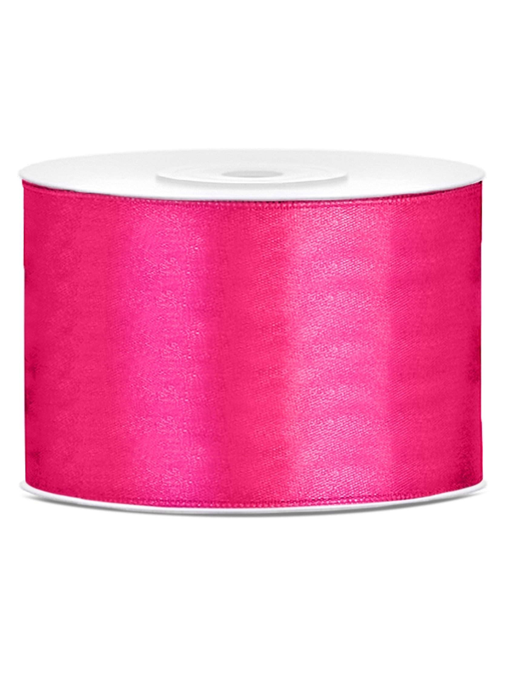Satinband Fuchsia Extra Breit 5 cm x 25 m