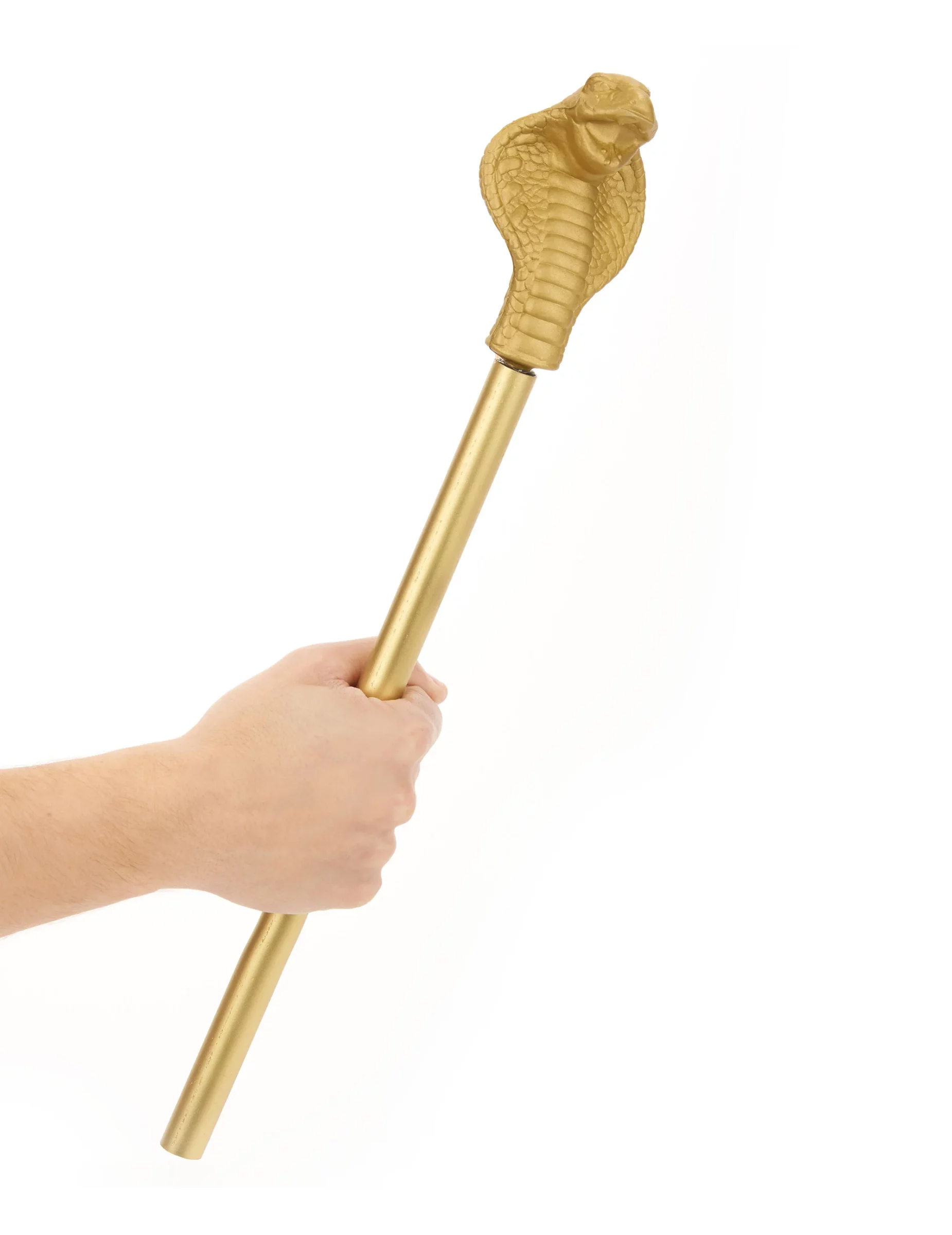 Schlangenzepter Pharao Accessoire gold 48cm