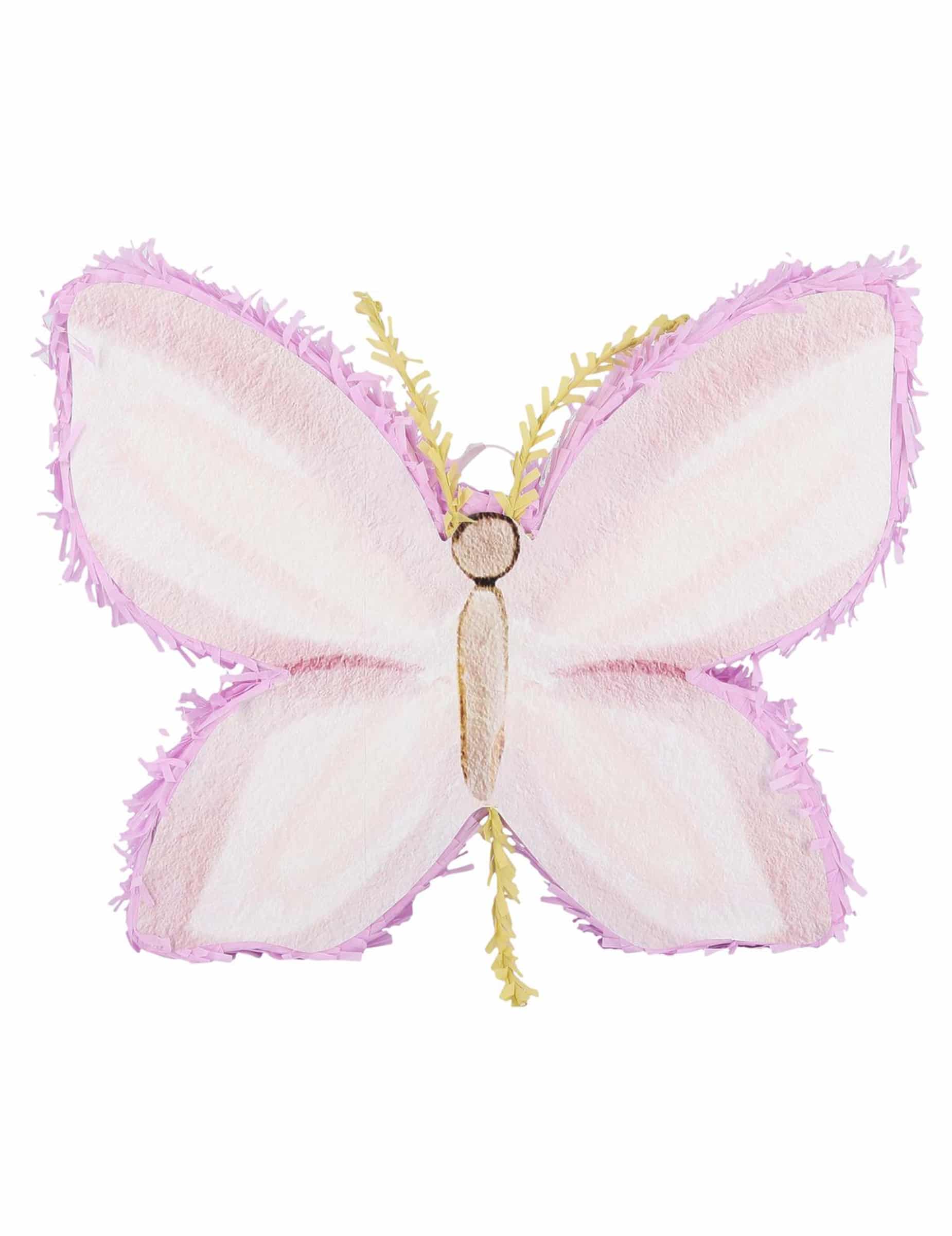 Schmetterling Pinata Flieder + Creme 45x36x8cm Party-Deko