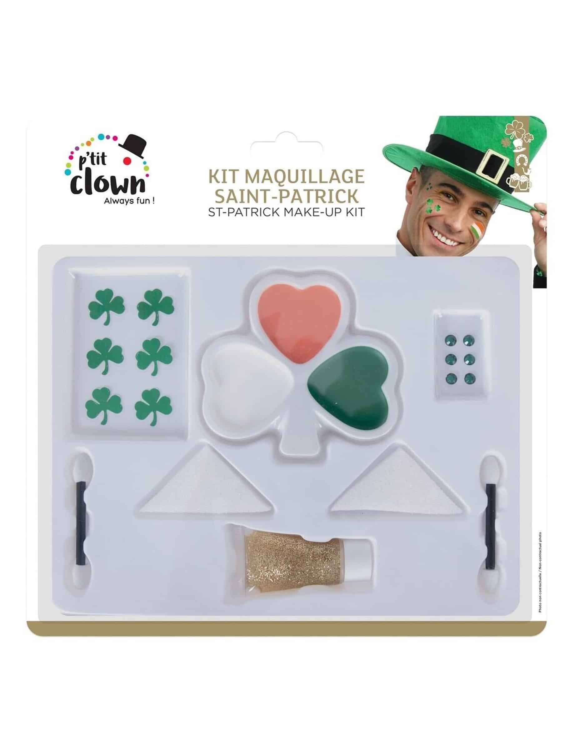 Schminkpalette Kleeblatt "St. Patrick's Day"