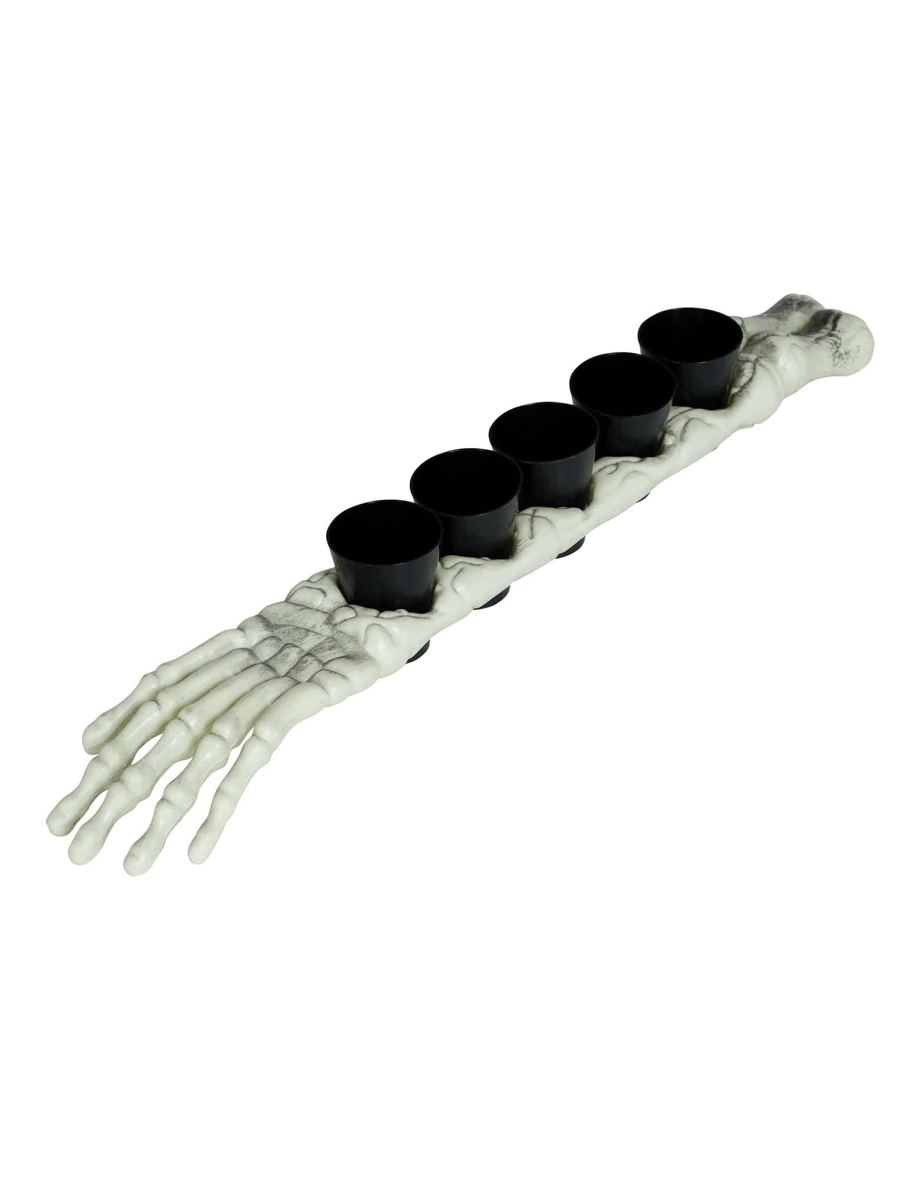 Schnapsgläser Halter Skellet 50 cm Halloween