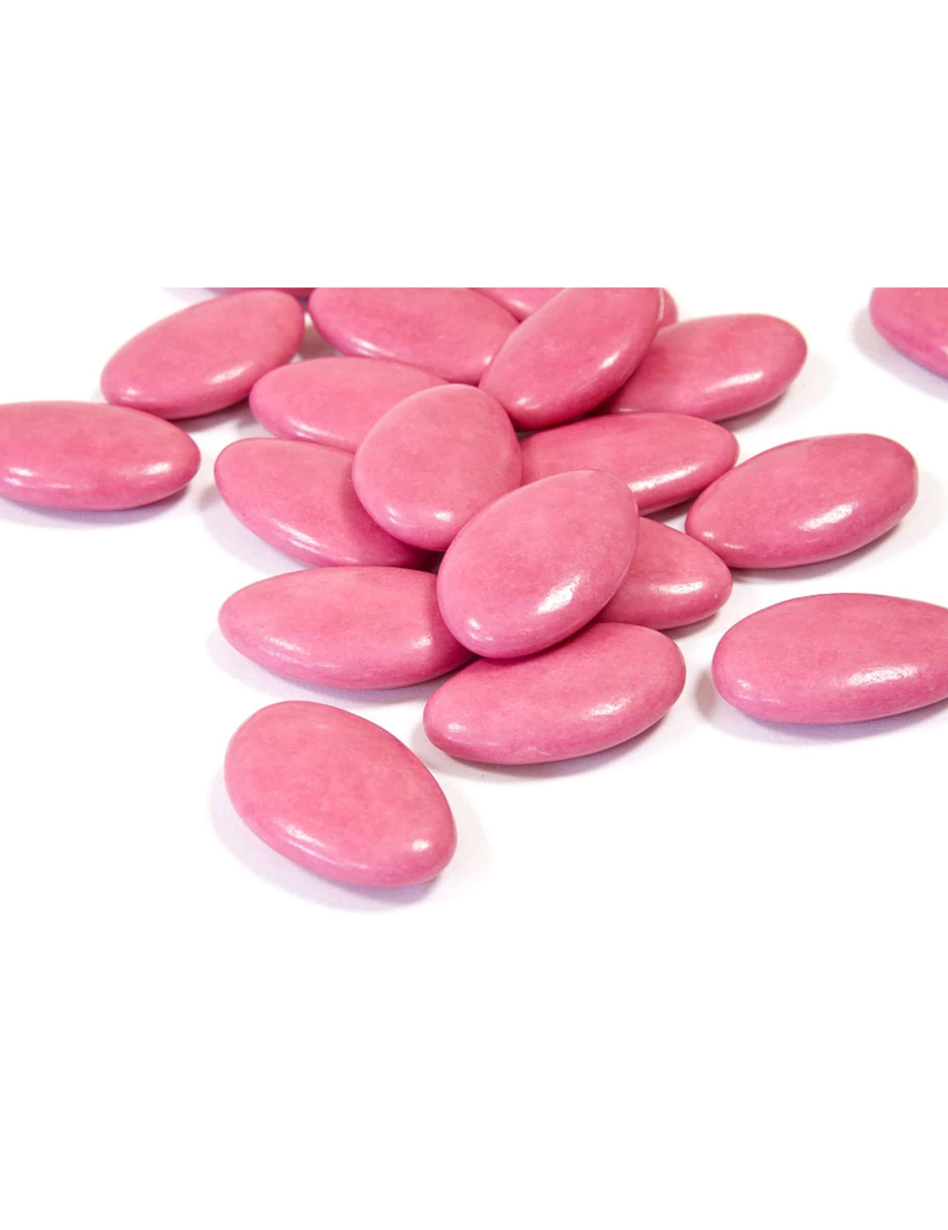 Schokodragees Fuchsia Dragées Schokolade Farbe Fuchsia 500 g