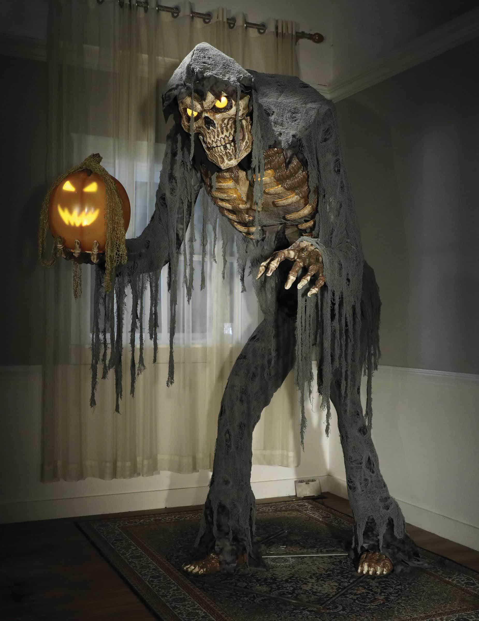 Schwarze Jack die Vogelscheuche Animatronic Deko 2