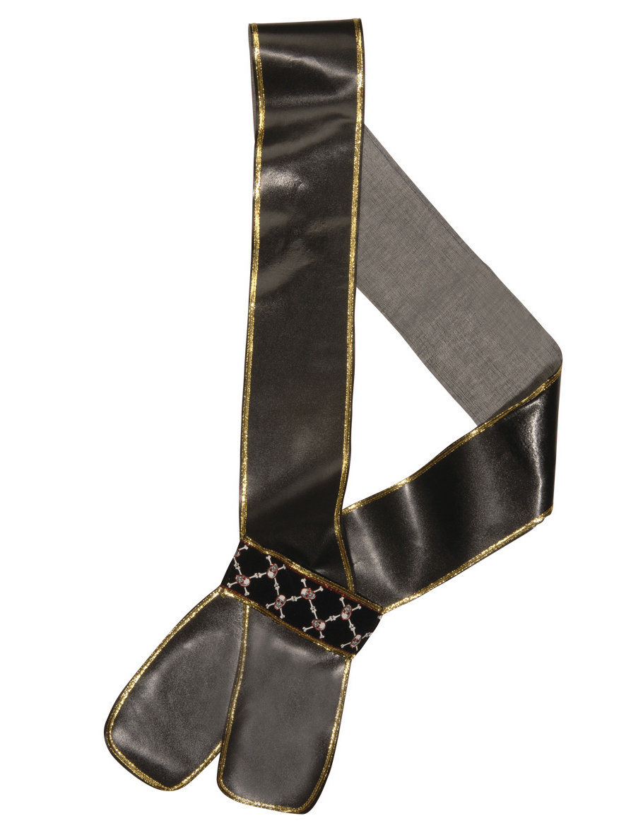 Schwertholster Pirat schwarz-gold