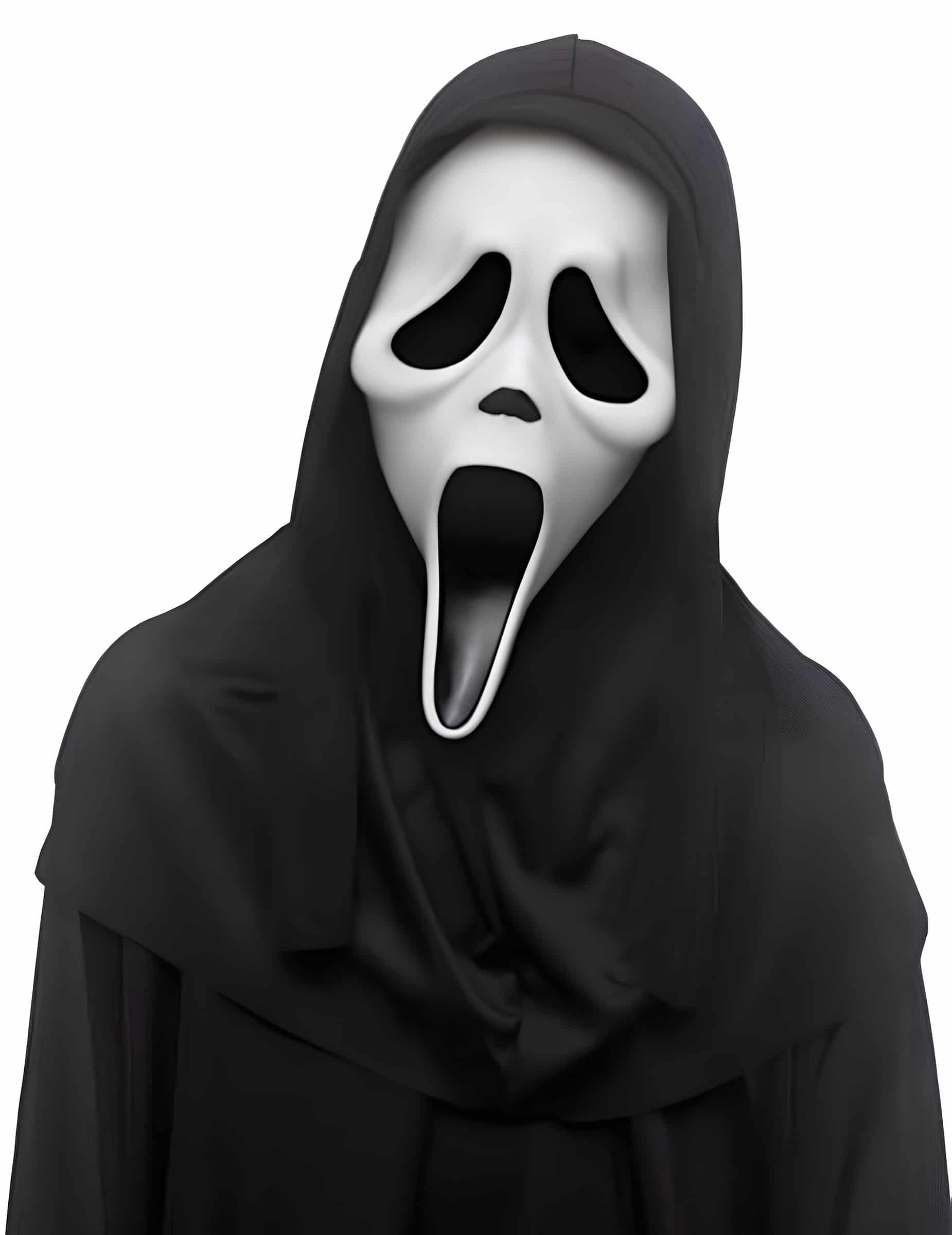 Scream Kindermaske mit Kapuze