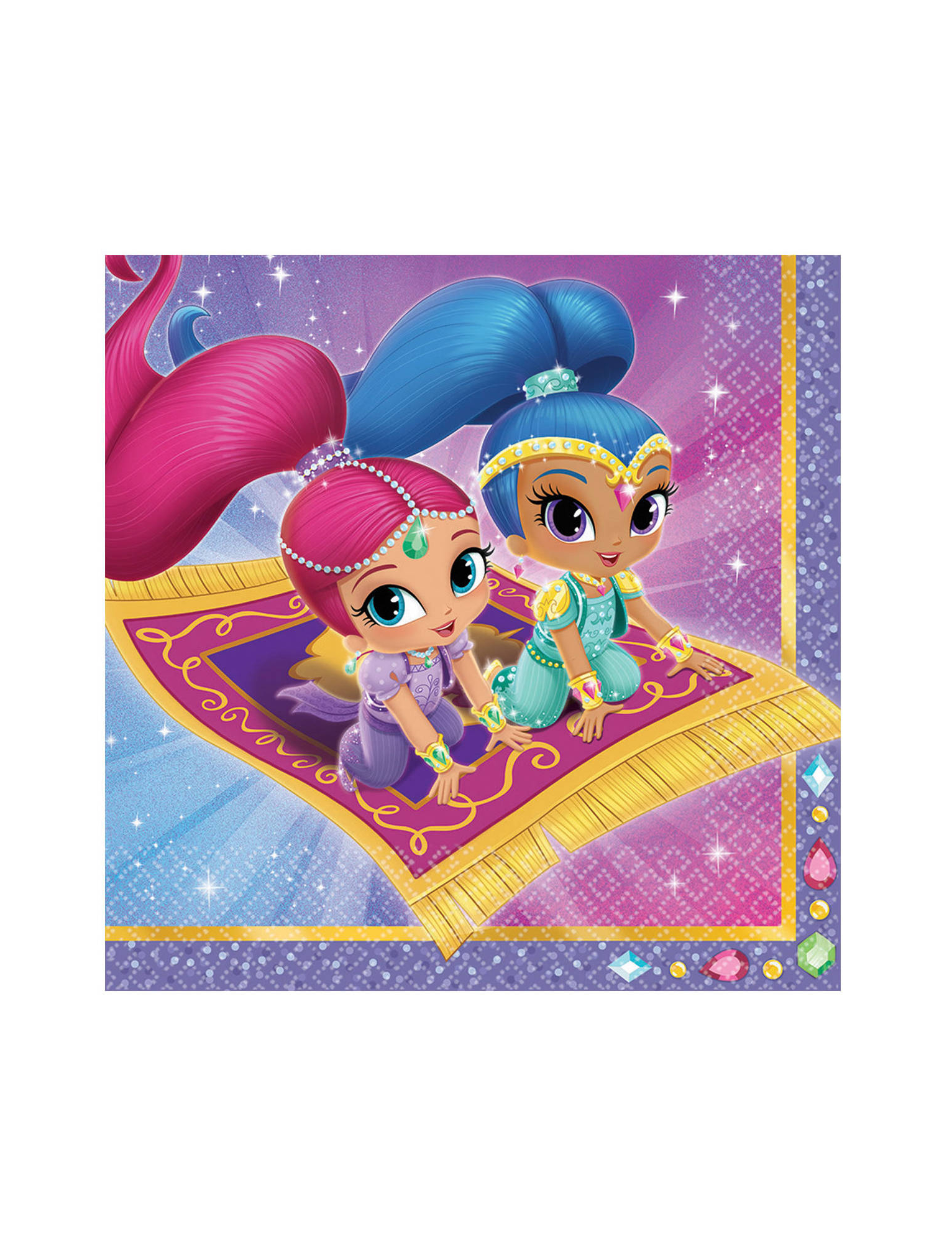 Servietten Shimmer and Shine 20 Stück 33 x 33 cm