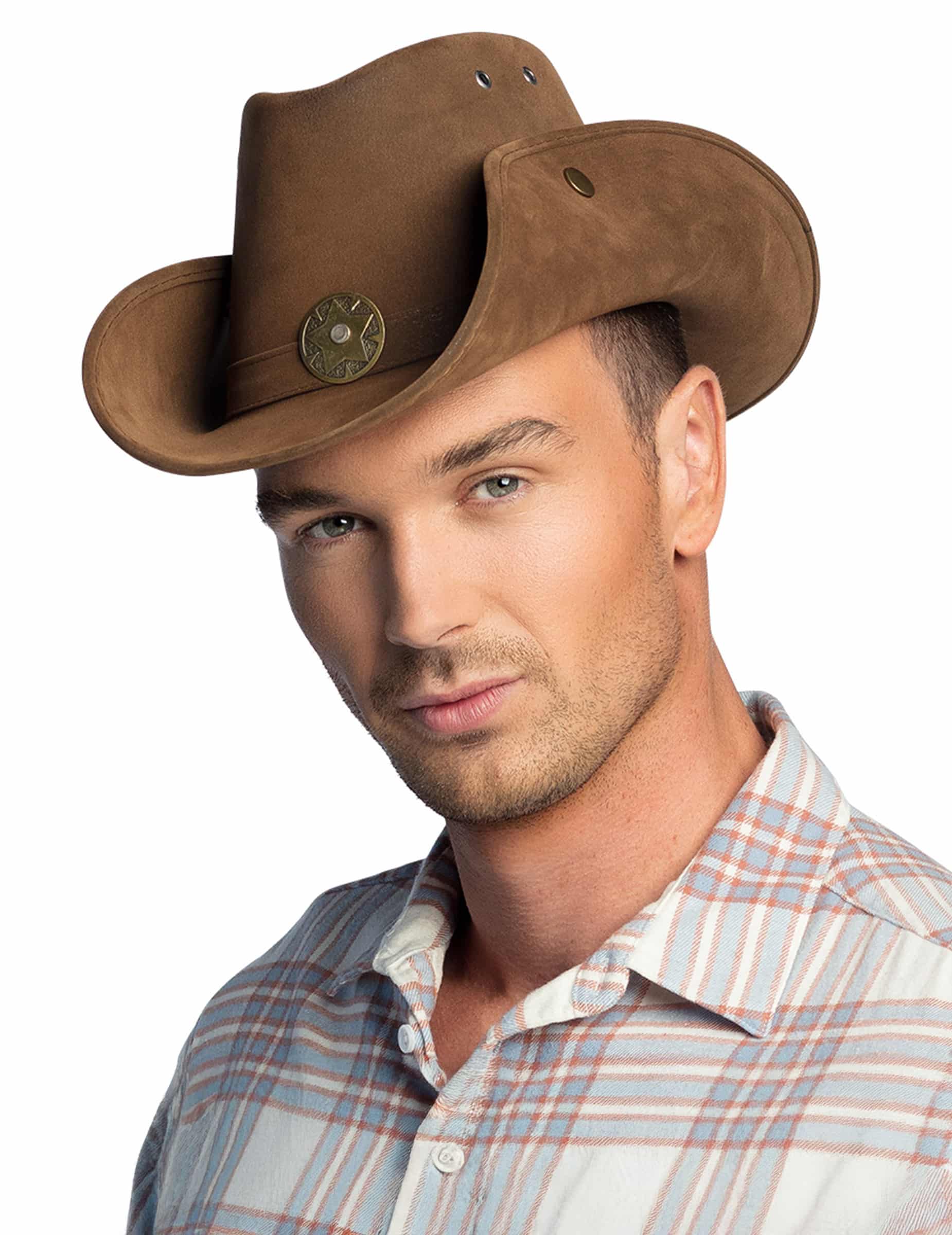 Sheriff Hut Braun für Erwachsene