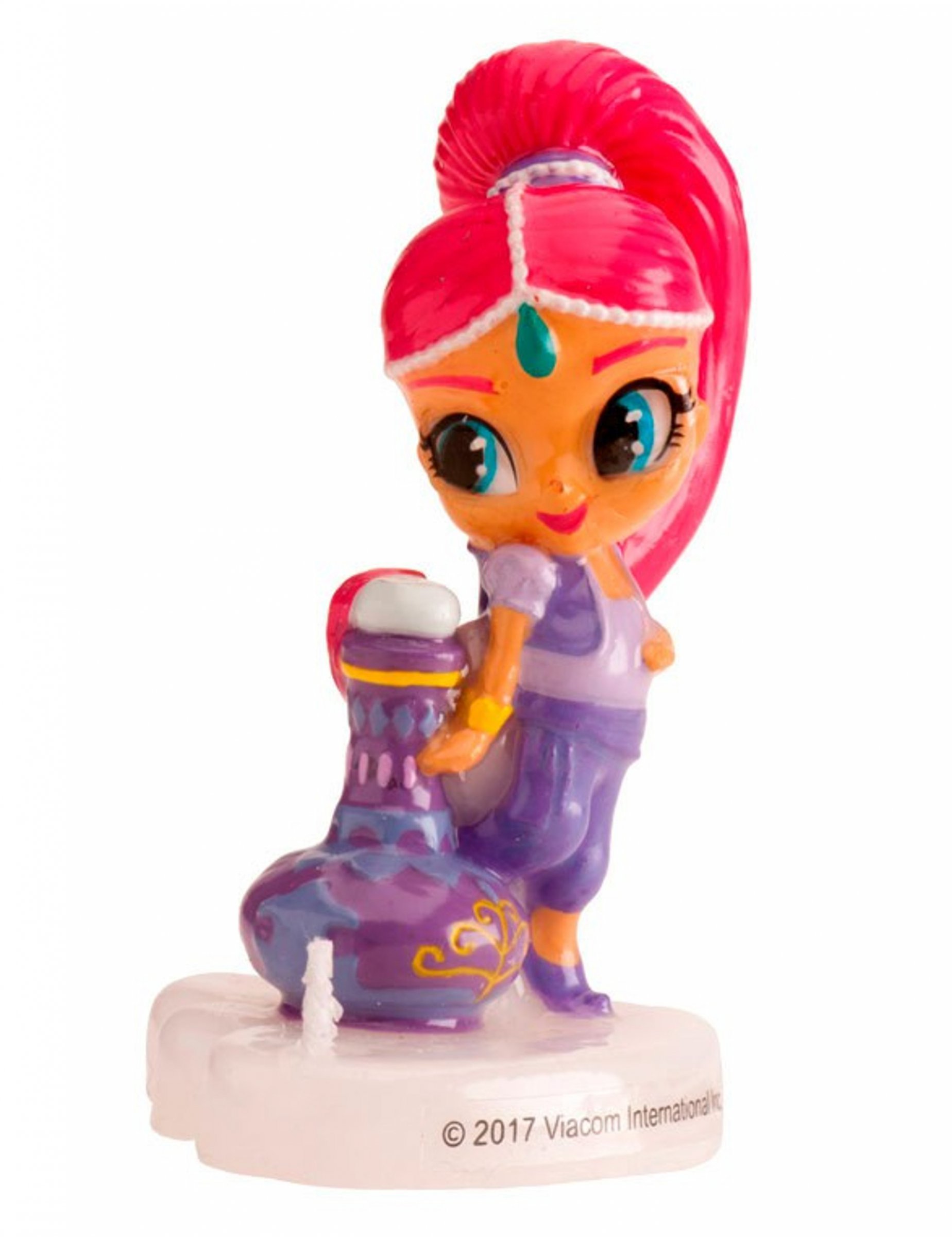 Shimmer 3D Geburtstagskerze 7 cm