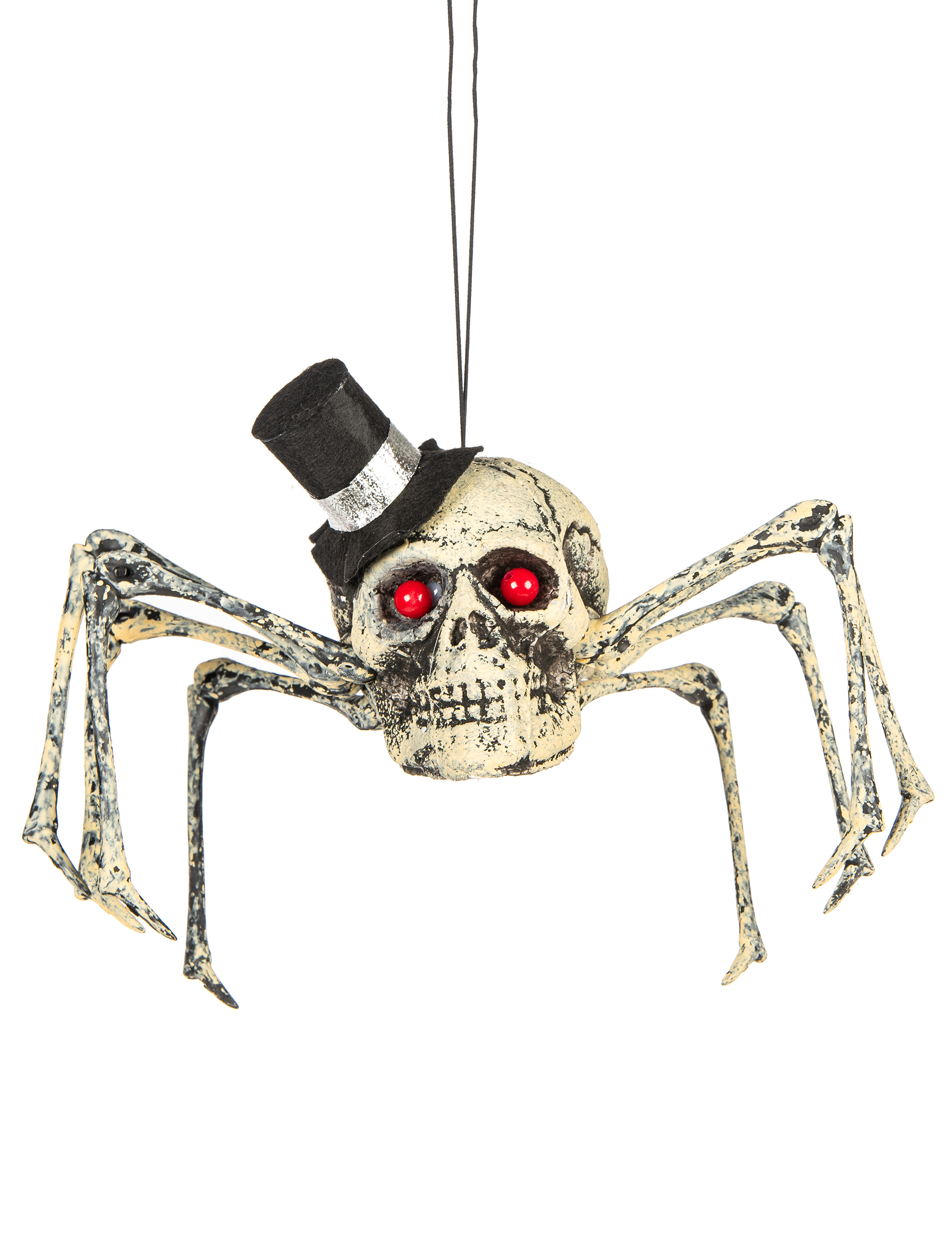 Skelett-Spinne Halloween-Deko 23 x 30 cm