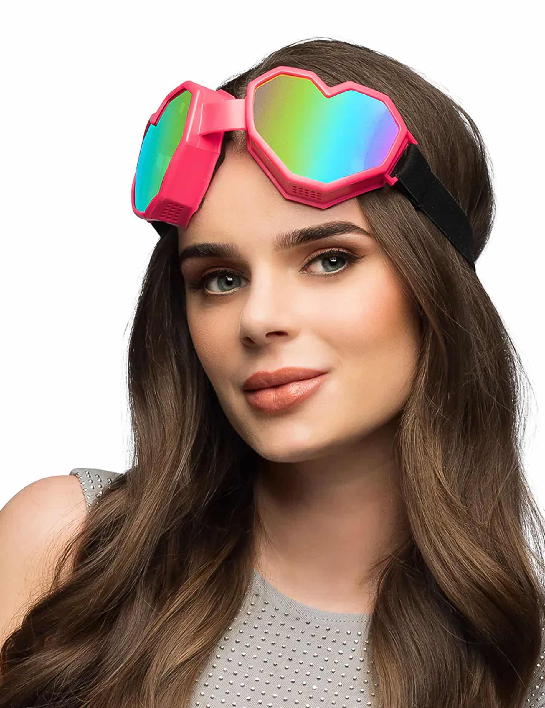 Skibrille Rave für Damen Rosa