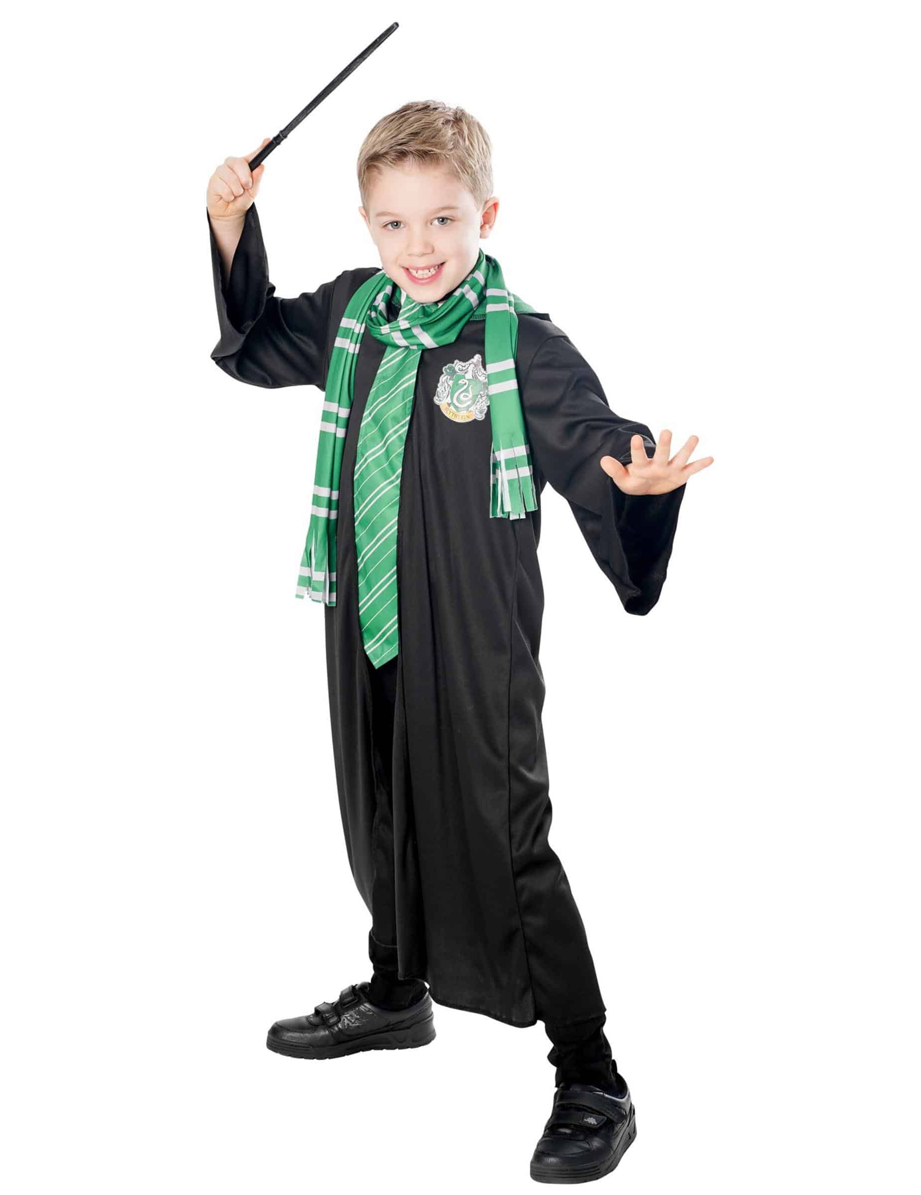 Slytherin Kostüm Kit mit Accessoires Harry Potter