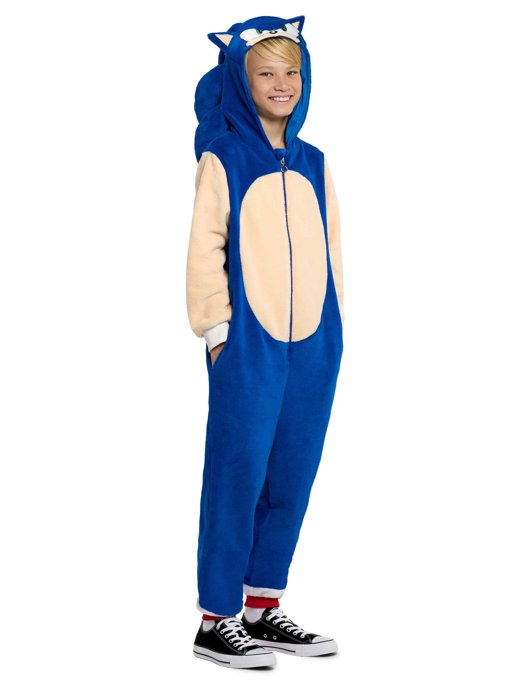 Sonic Kinder Overall Blau