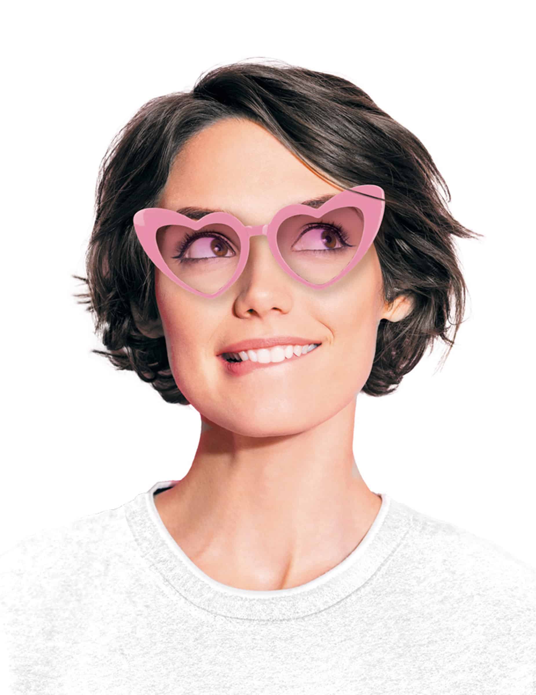 Sonnenbrille Herz Vintage für alle
