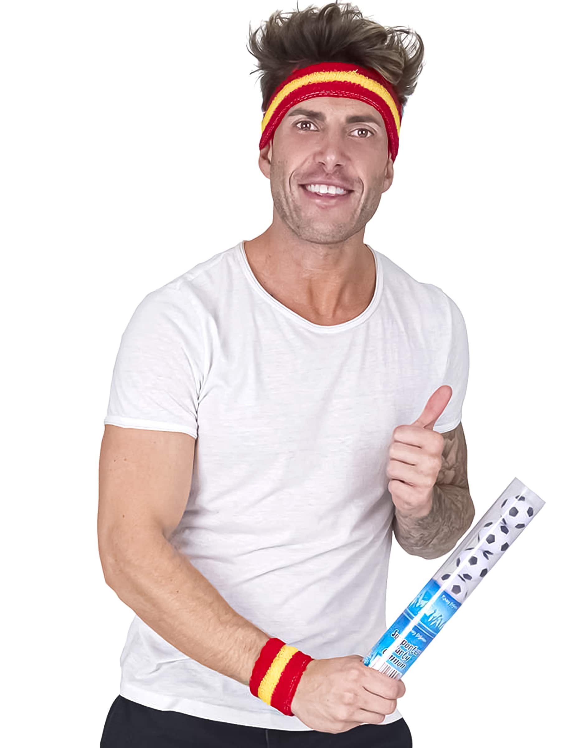 Spanien Fan Schweißband Set 2-teilig