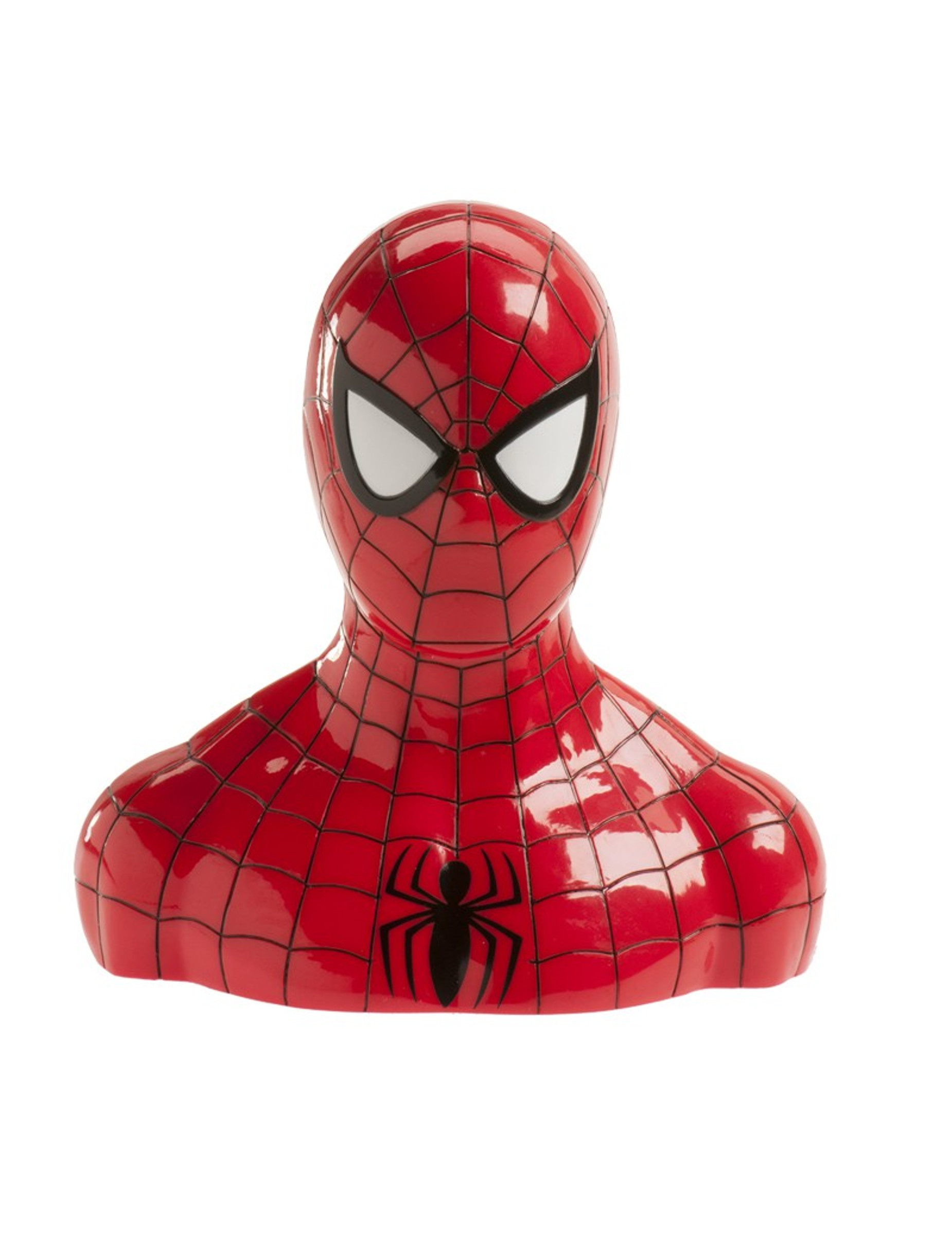 Sparschwein mit Bonbons Spiderman Rot