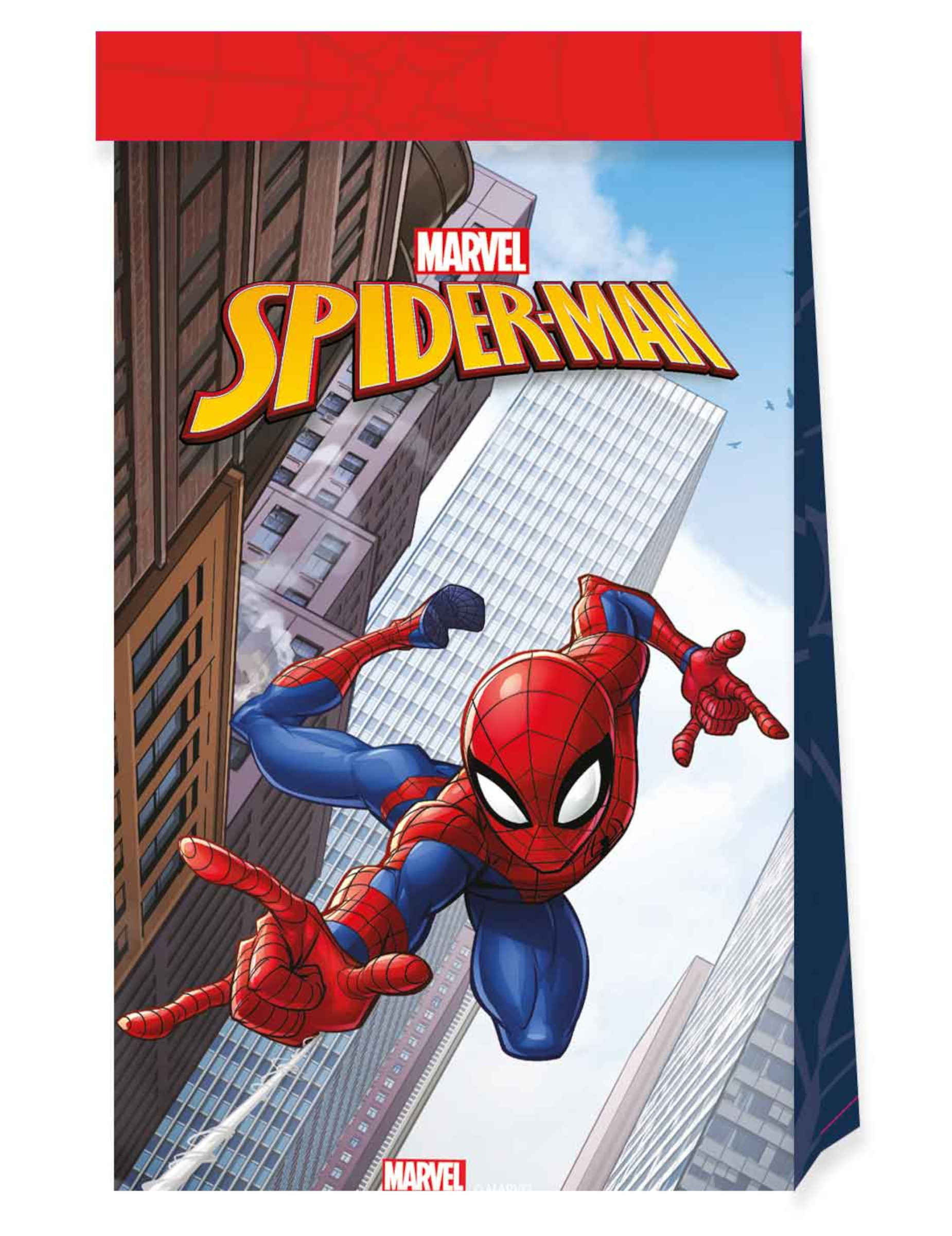 Spiderman Fighter 4 Papiertüten 22 x 13 cm
