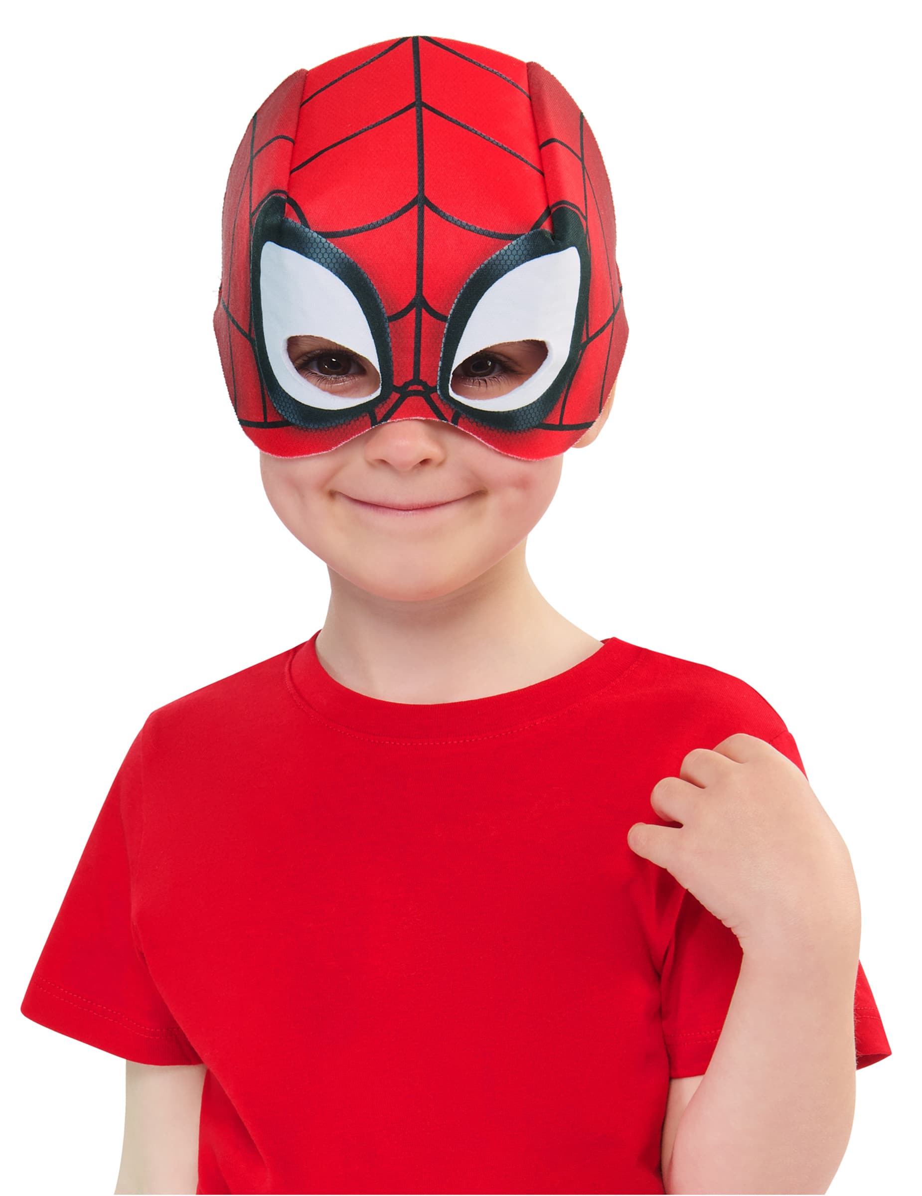 Spiderman Maske für Kinder rot