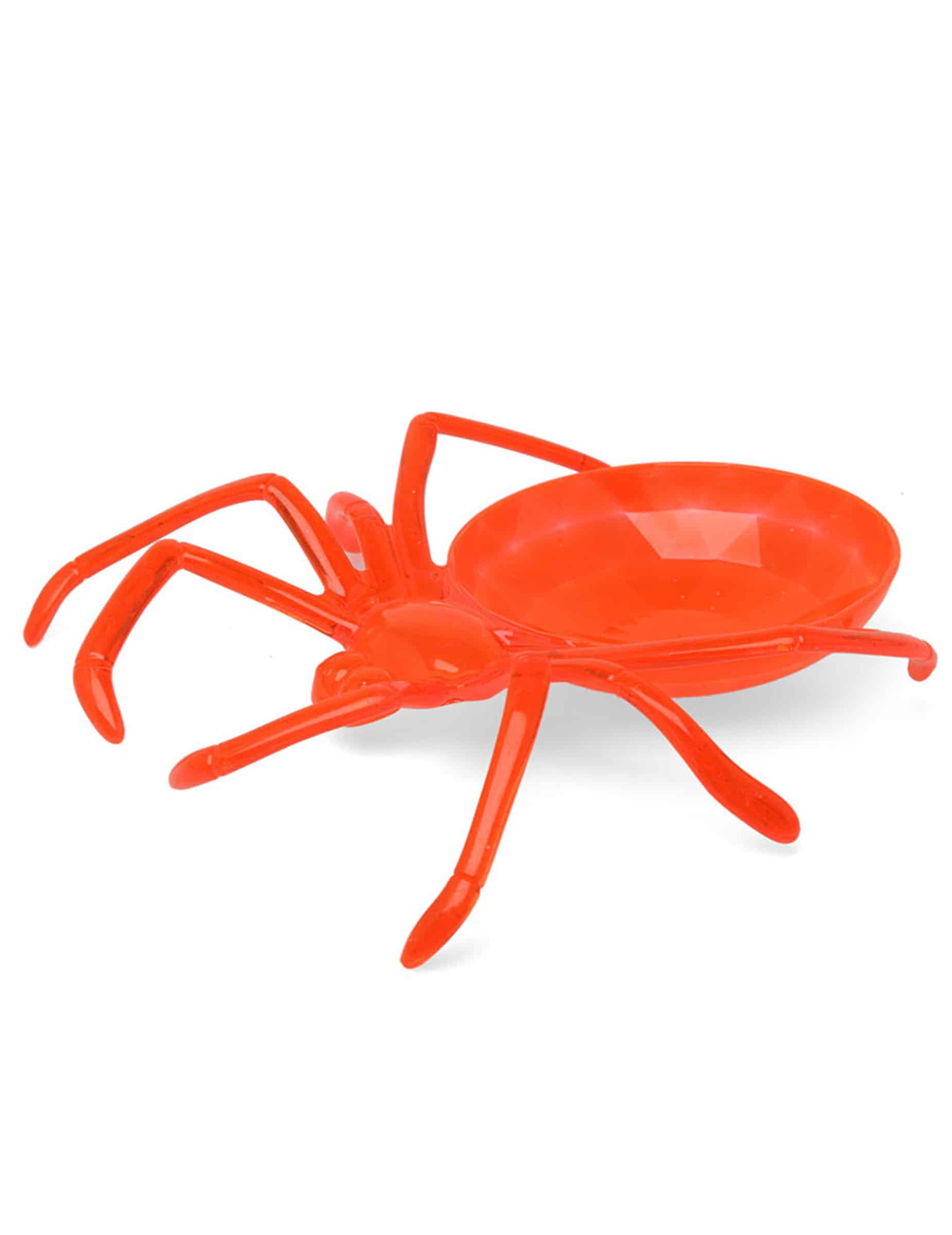 Spinnen Schale orange 24 x 23cm