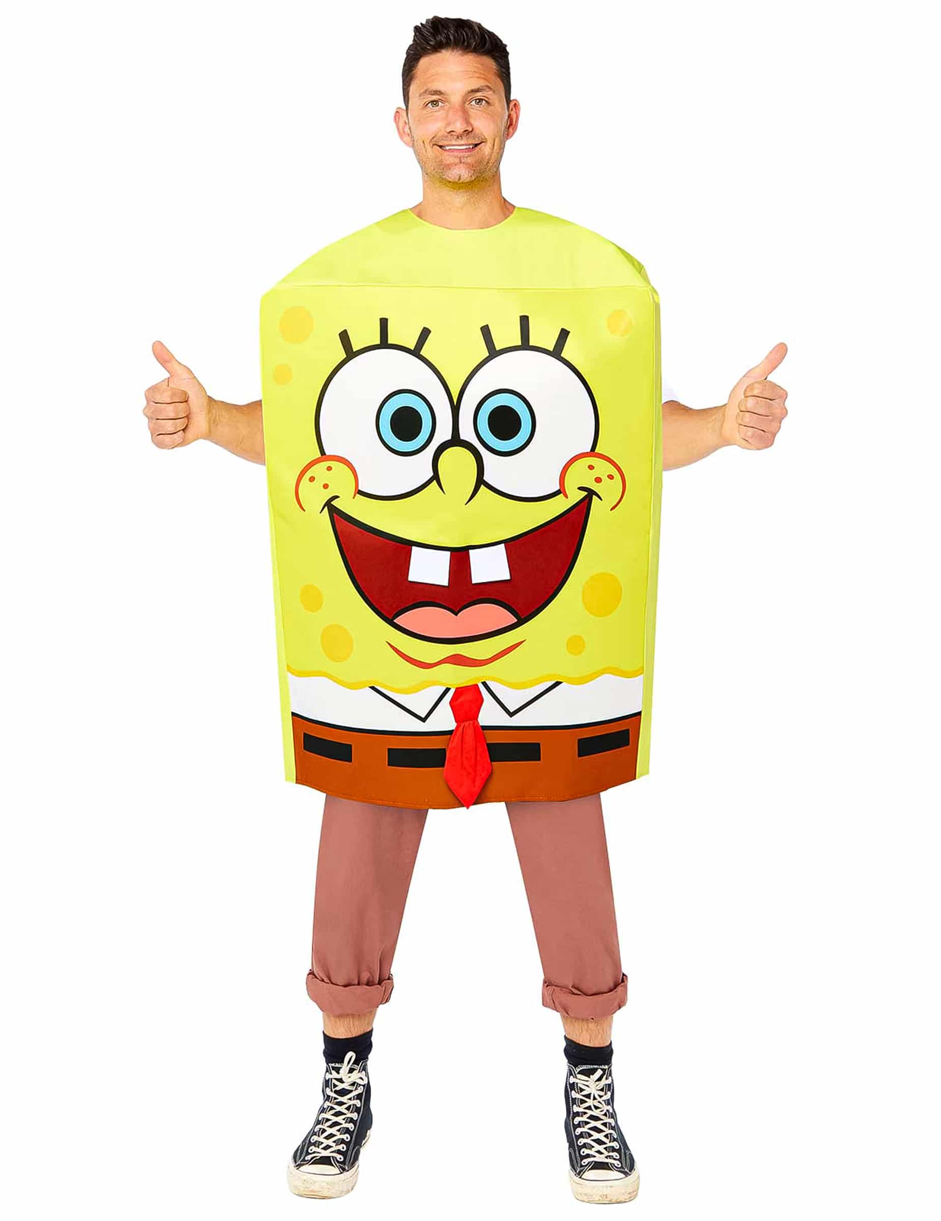 Spongebob Kostüm für Erwachsene gelb