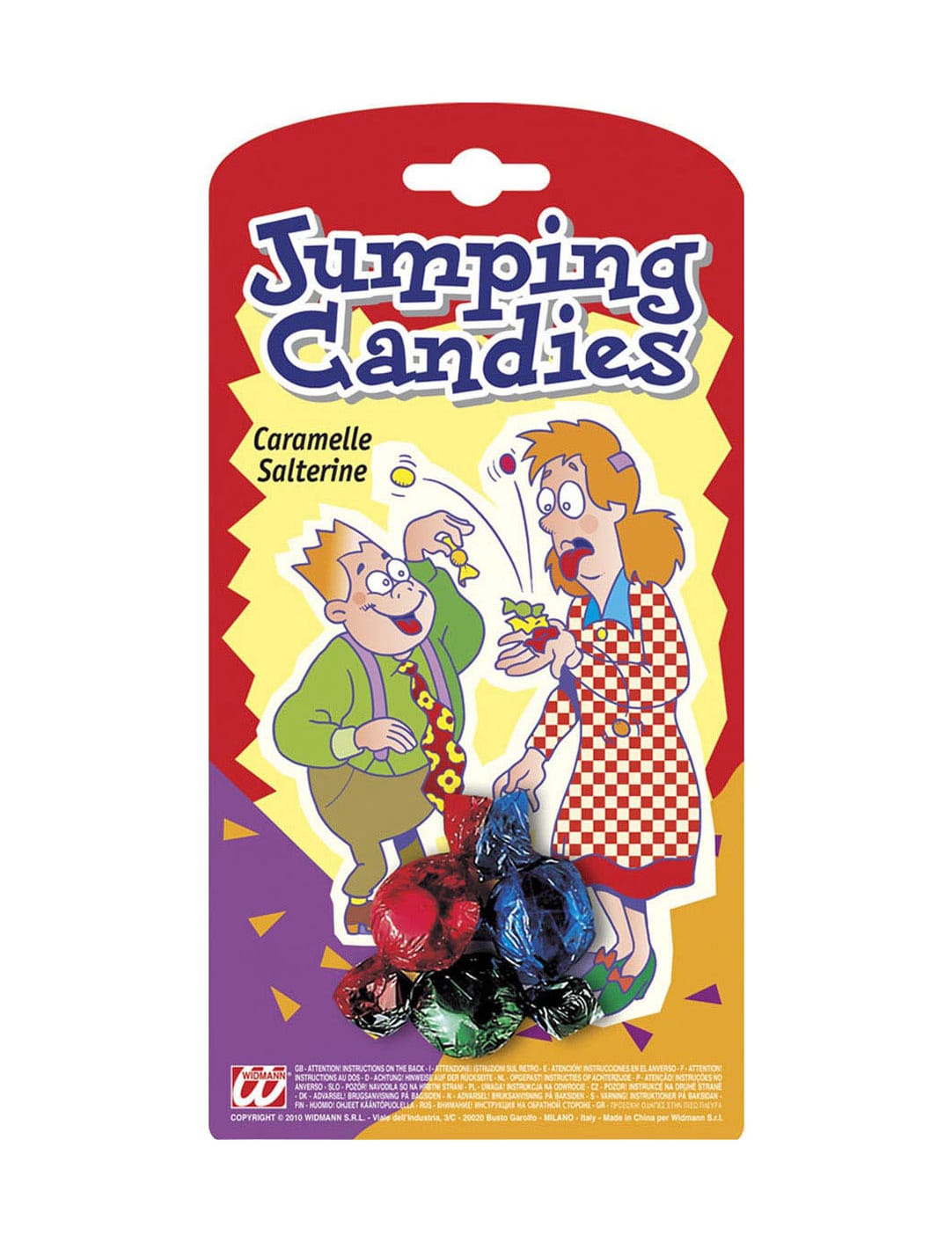 Springende Bonbons Scherzartikel