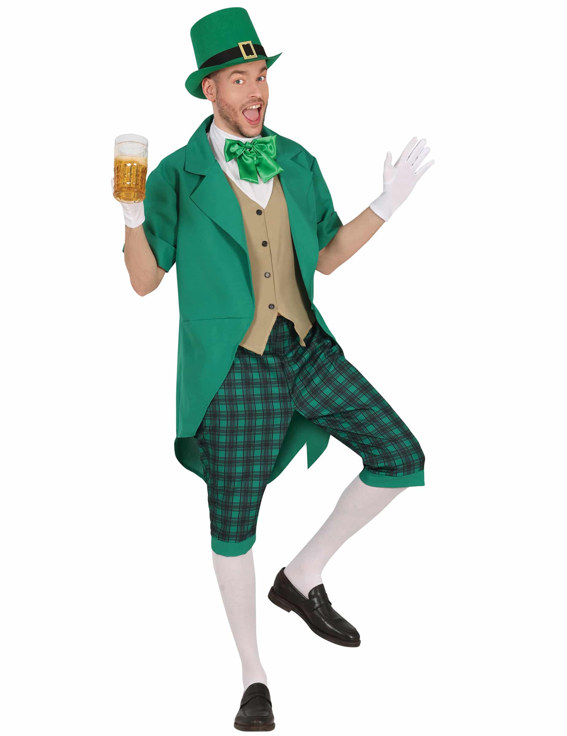 St. Patrick's Day Kostüm Herren grün