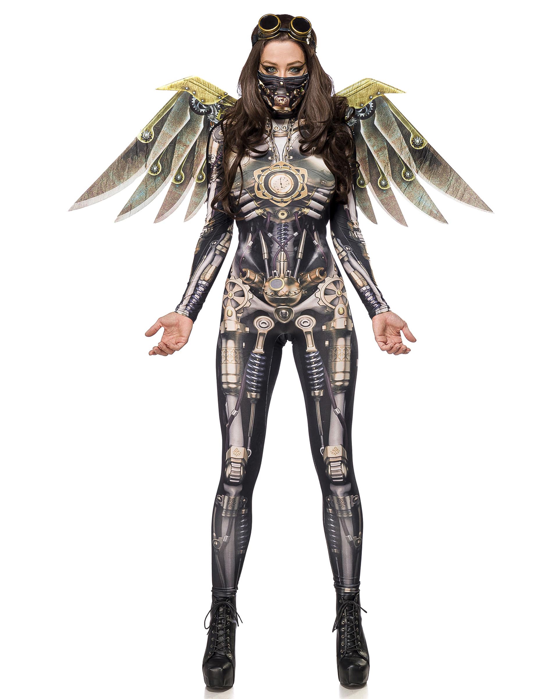 Steampunk Fliegerin Damen