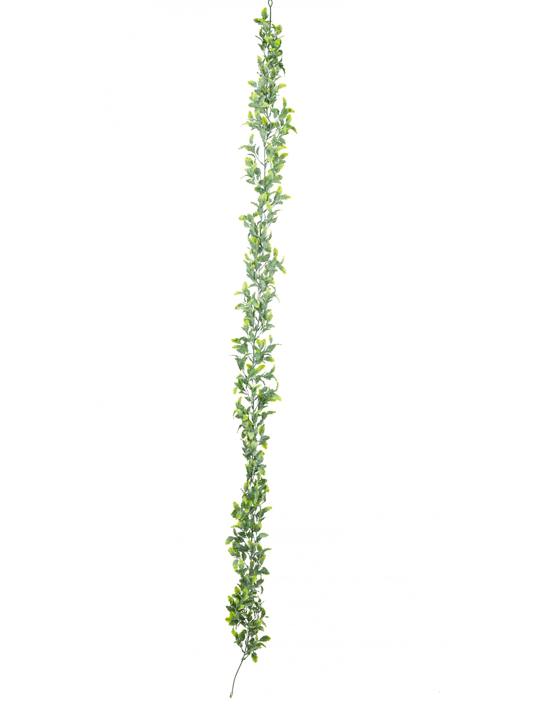 Stechpalmen-Girlande Raumdeko für Weihnachten grün 175 cm