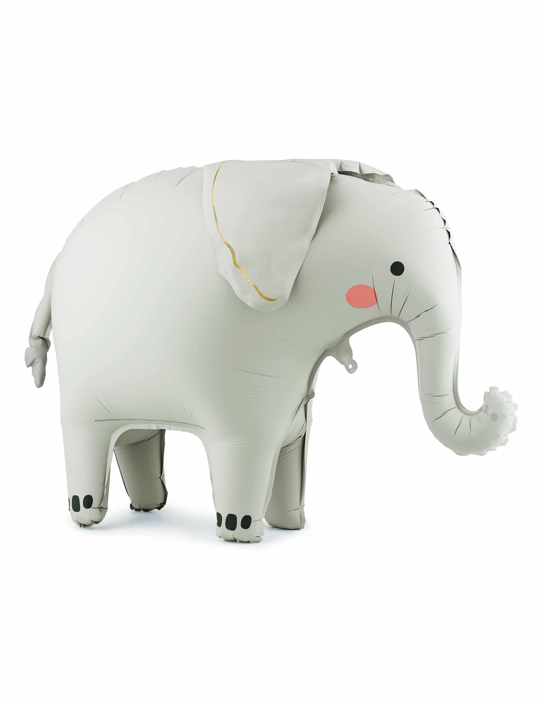 Stehender Elefant Folienballon - XL 91 x 61 cm