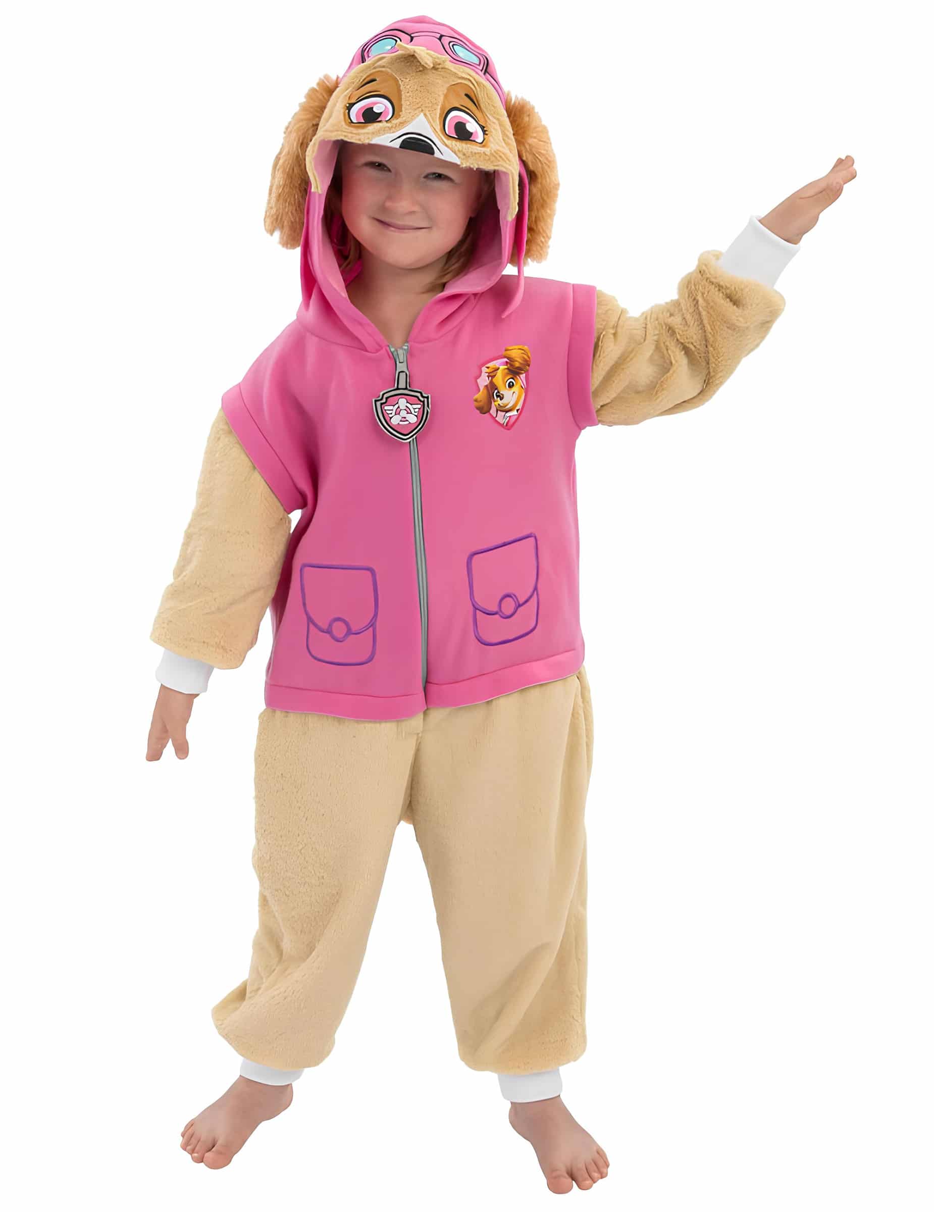 Stella Paw Patrol Kinder-Overall beige pink