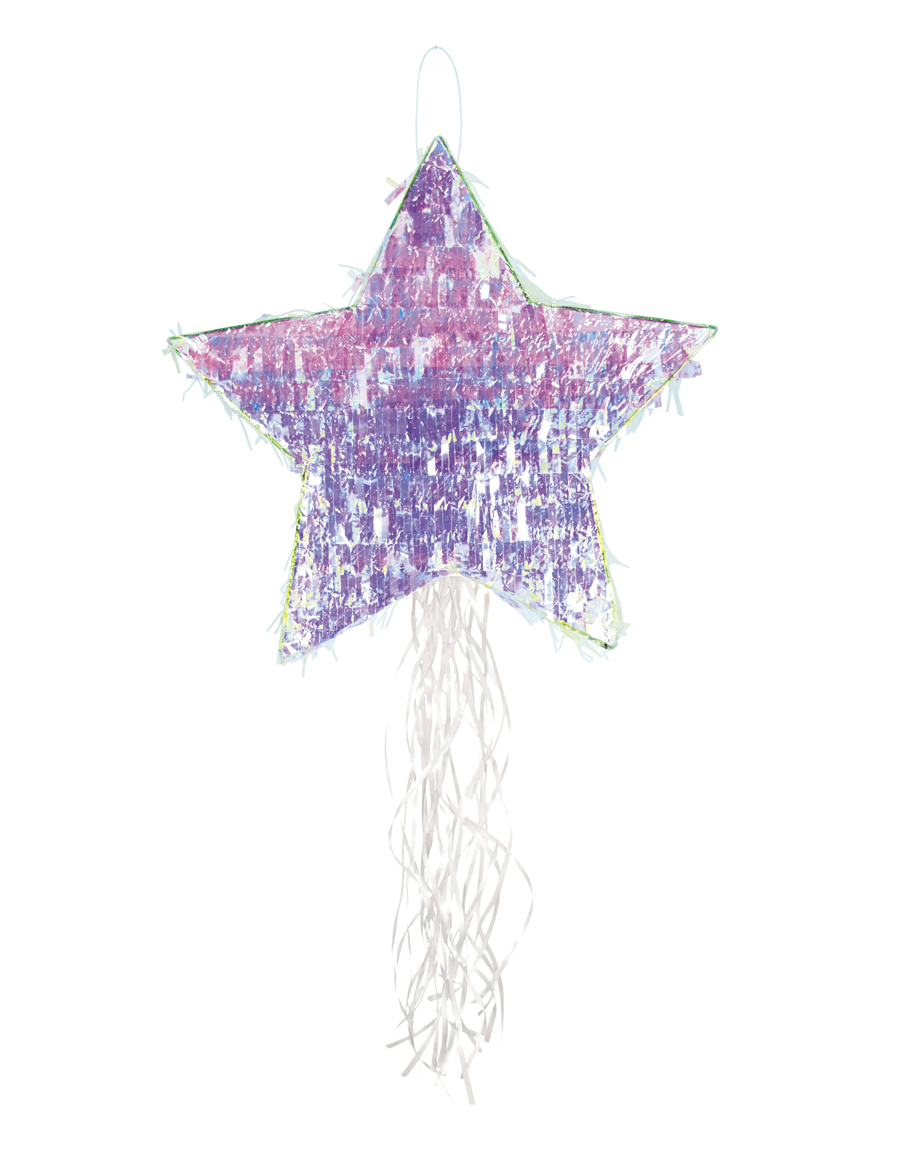 Stern-Pinata lila 45cm