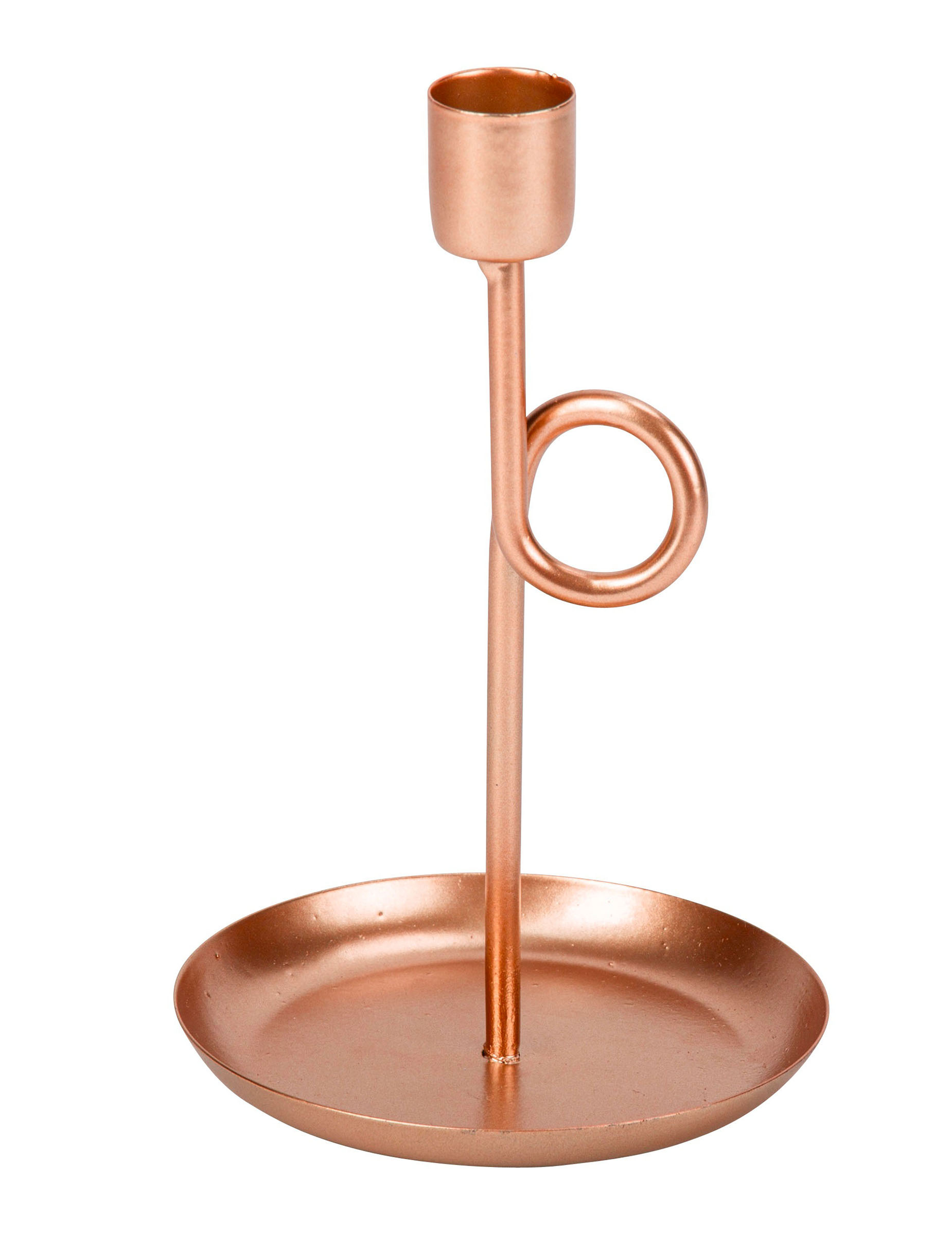 Stilvoller Kerzenständer für Festlichkeiten roségold 16