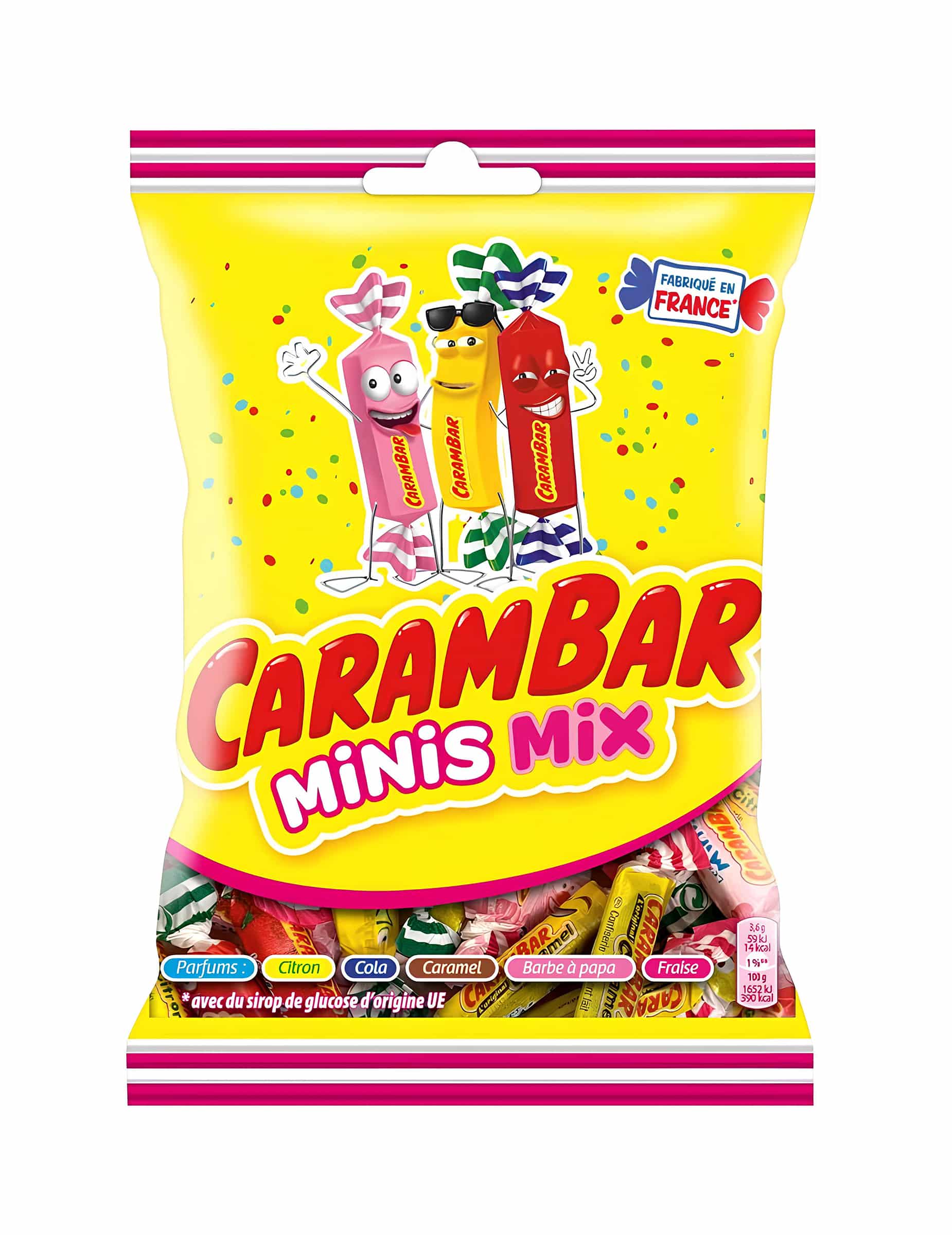 Süssigkeiten-Tüte Carambar Minitüte bunt 11 g