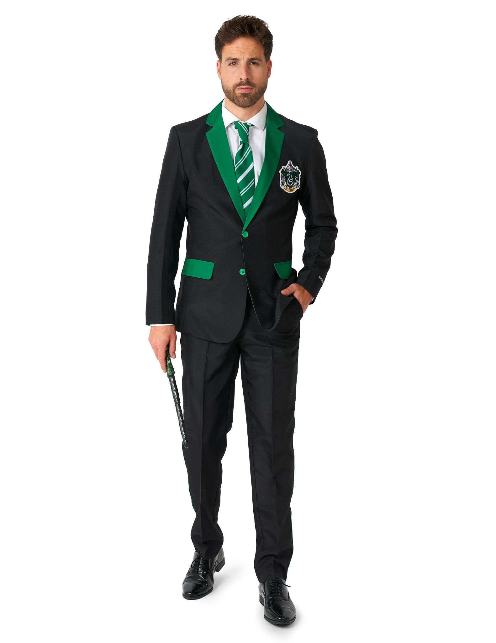 Suitmeister Kostüm Mr. Slytherin für Erwachsene 3-teilig